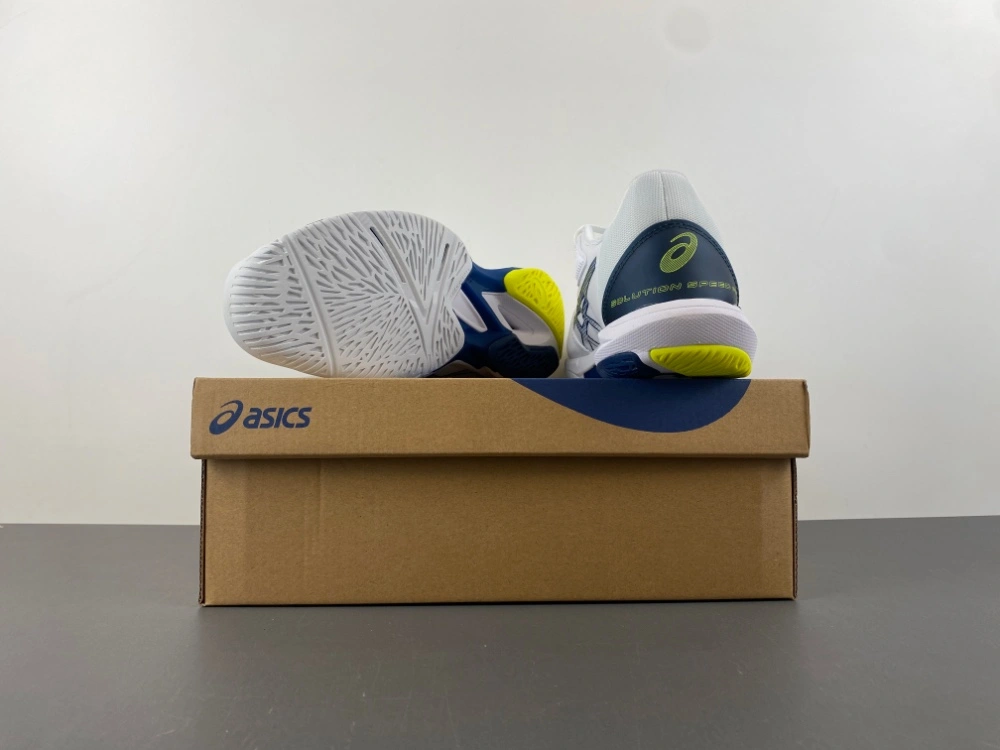 Casual ASICS Solution Speed FF 3 White Mako Blue 1041A438- 2530