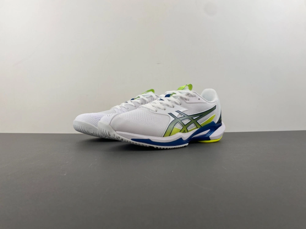 Casual ASICS Solution Speed FF 3 White Mako Blue 1041A438- 2530
