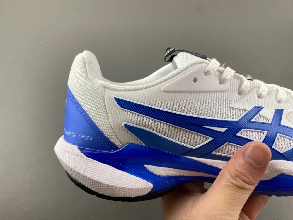 ASICS Solution Speed FF 3 White Tuna Blue 1041A438- Breathable 2527