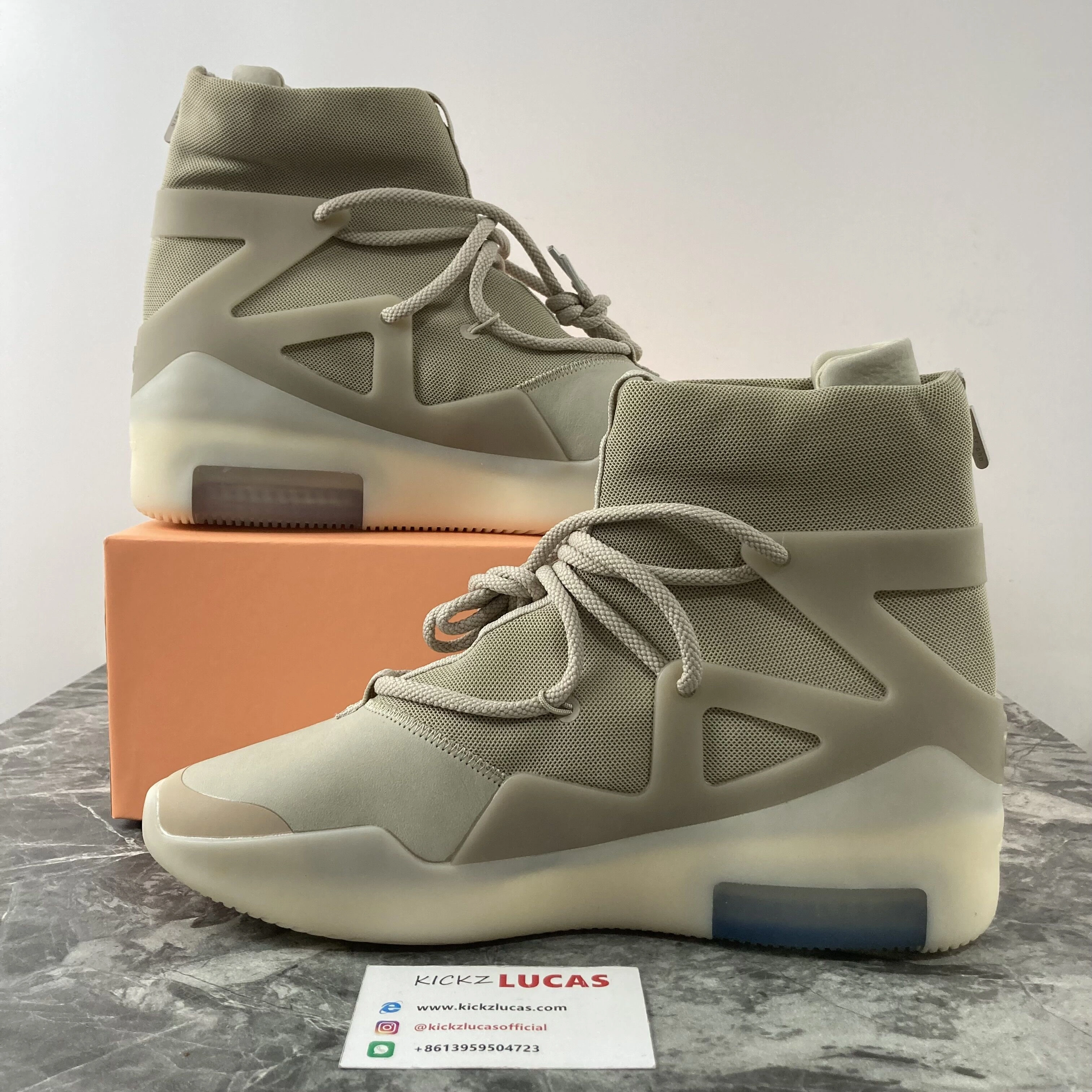 Air Fear of God 1 Oatmeal AR4237- Neat 1304