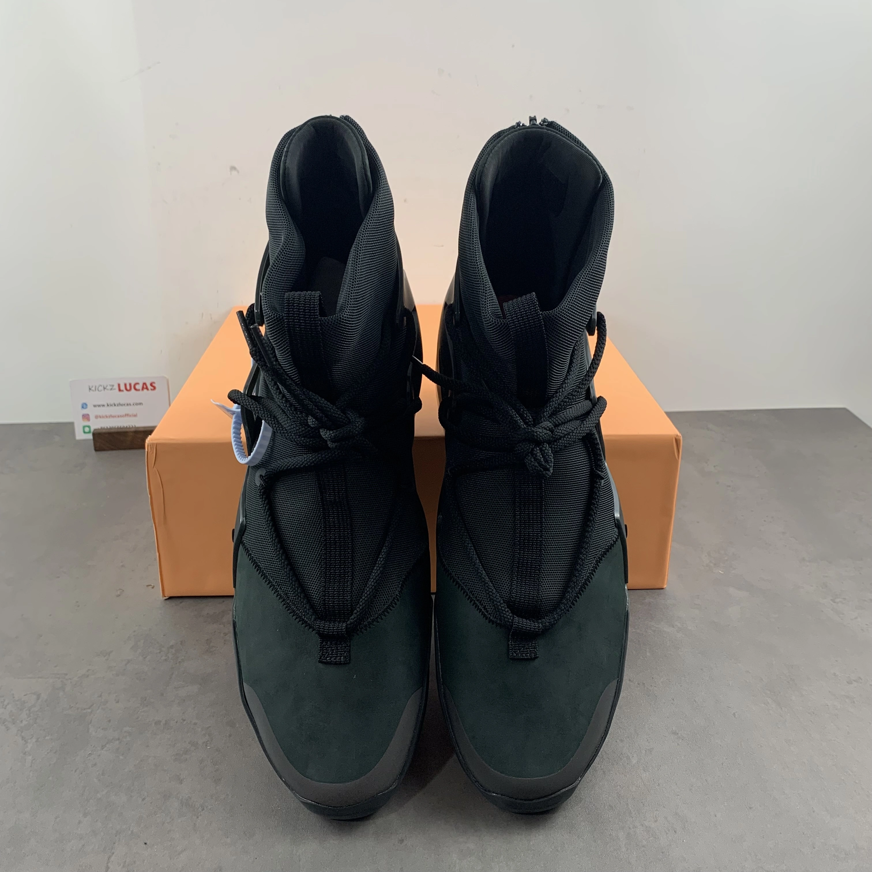 Air Fear of God 1 Triple Black AR4237- Breathable 1313