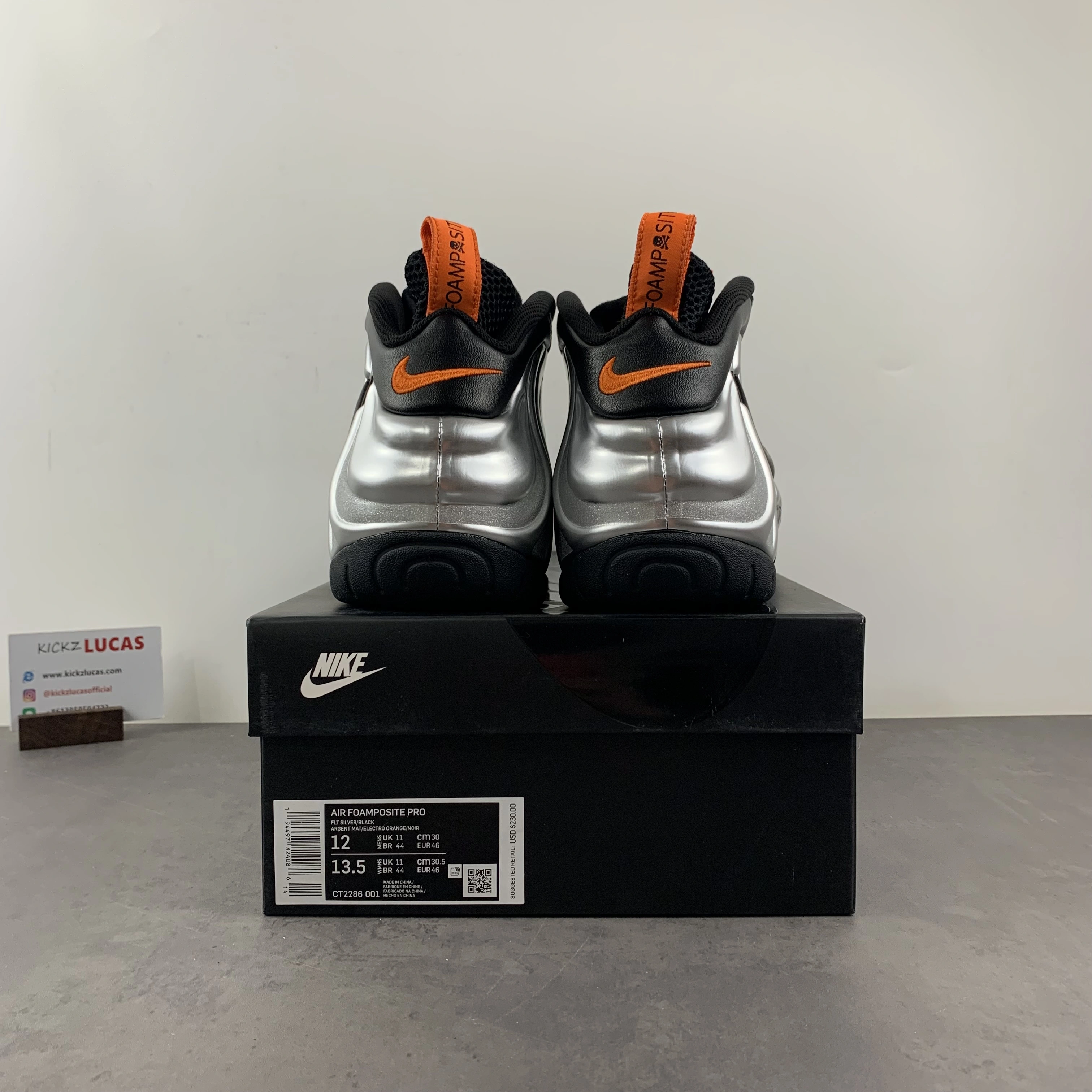 DailyWear Air Foamposite One Halloween CT2286- 1286