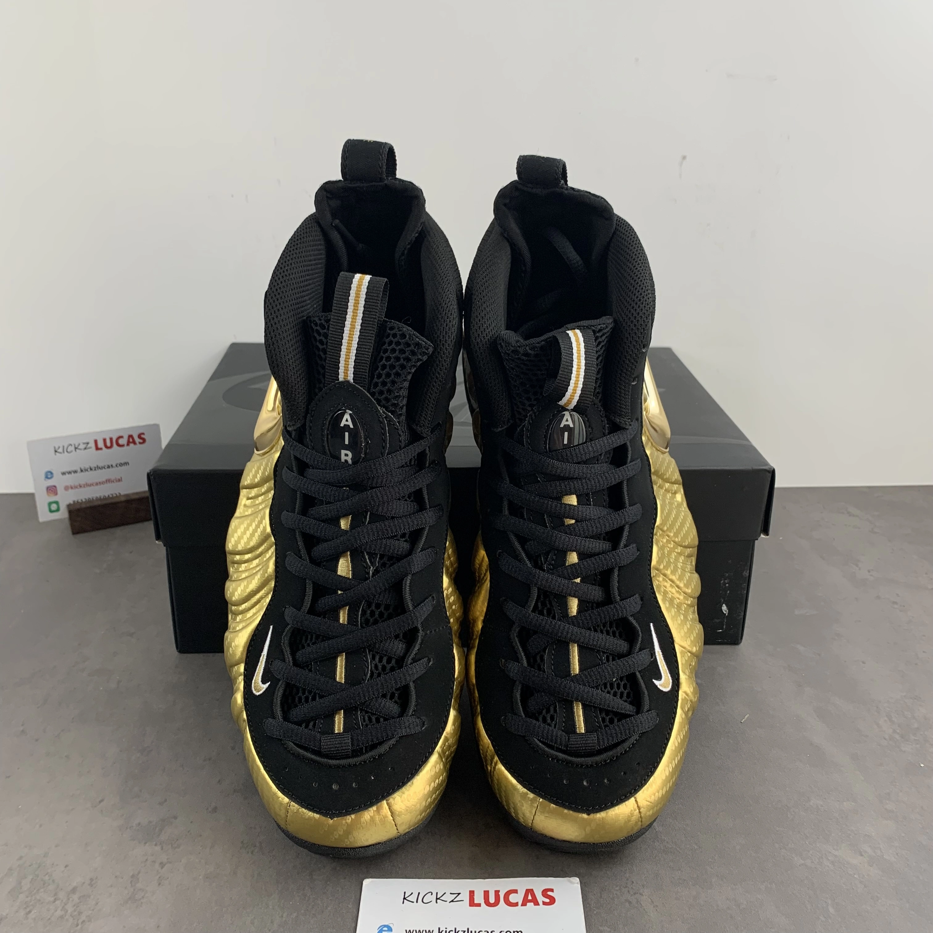 GoodFit Air Foamposite Pro Metallic Gold 624041- 1275