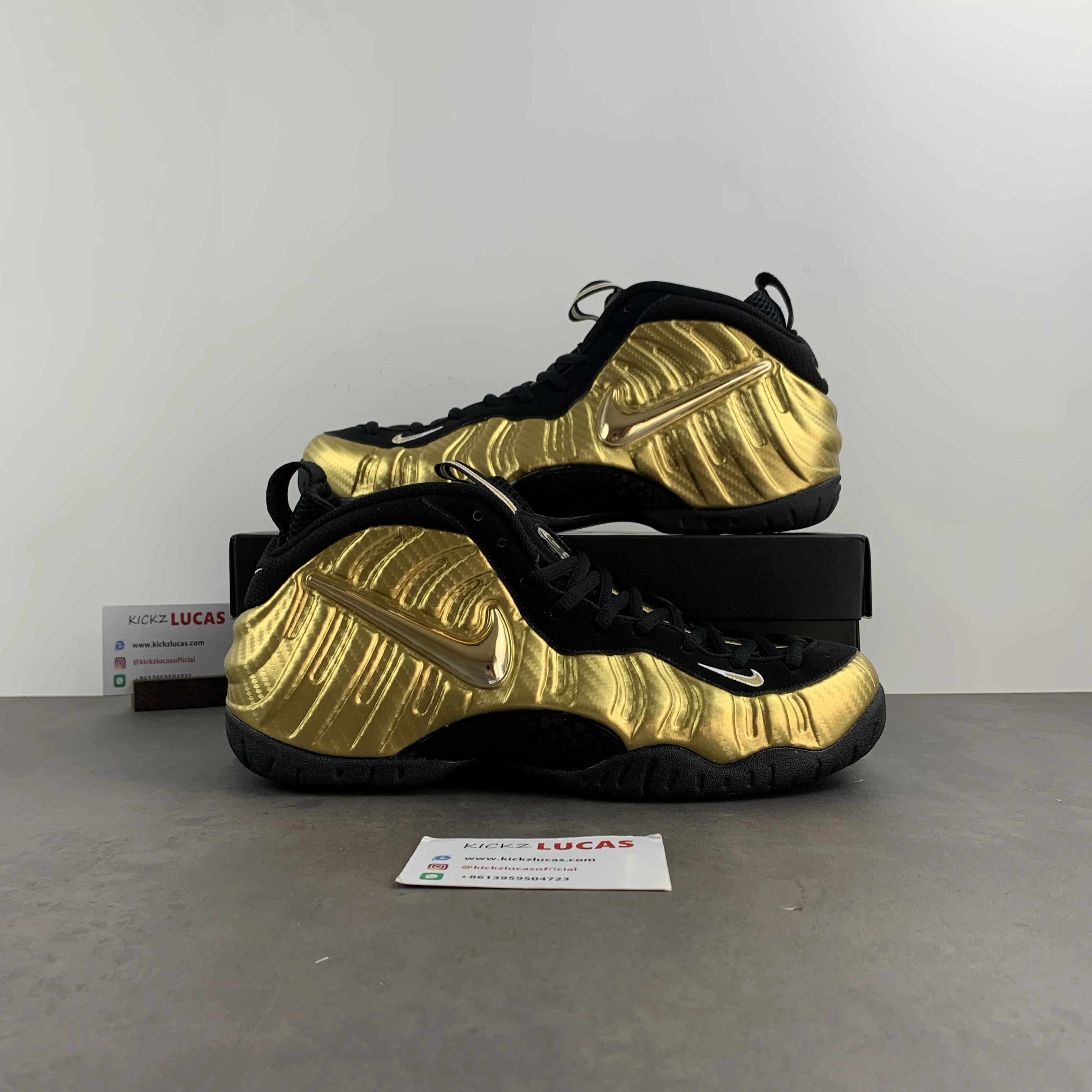 GoodFit Air Foamposite Pro Metallic Gold 624041- 1275