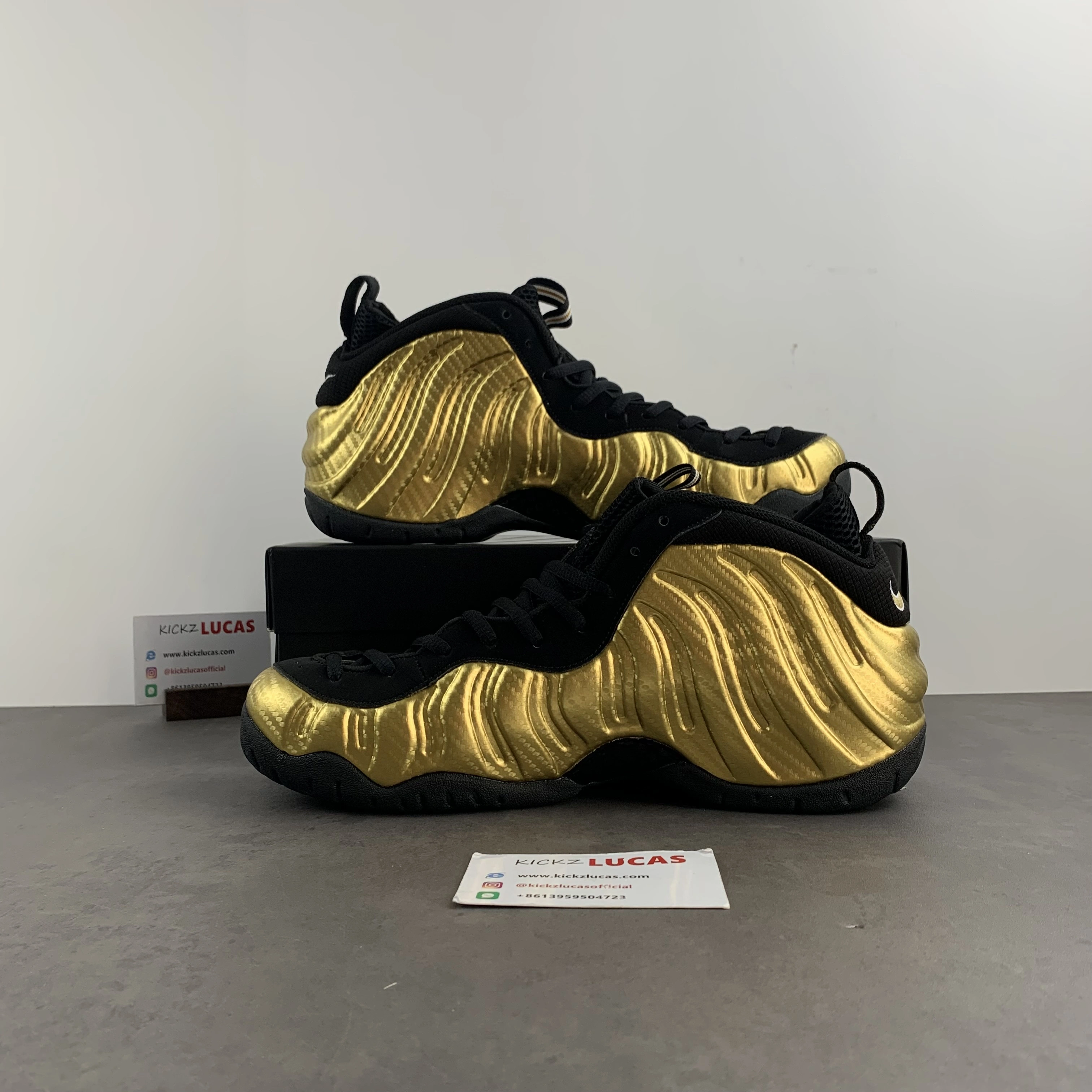 GoodFit Air Foamposite Pro Metallic Gold 624041- 1275