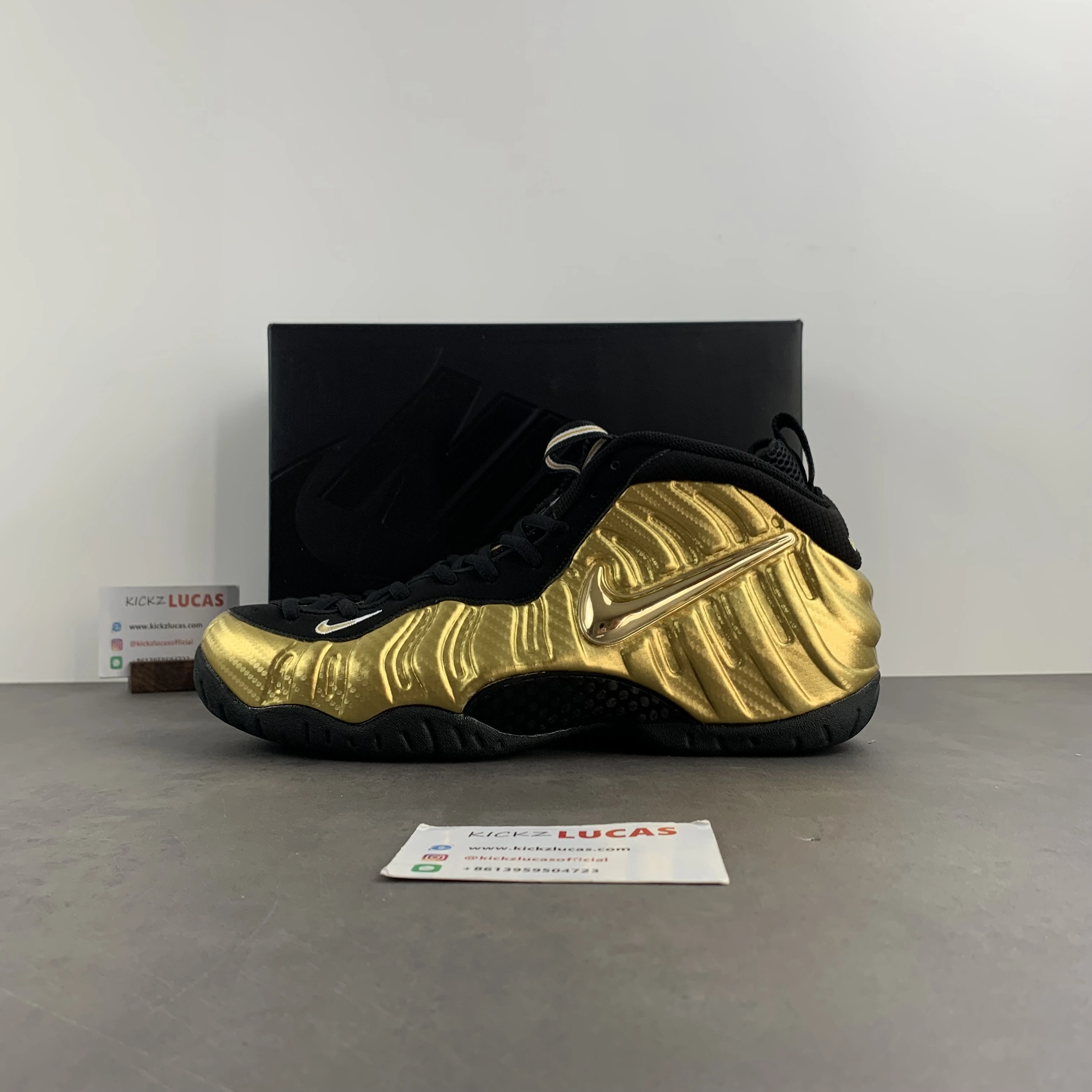 GoodFit Air Foamposite Pro Metallic Gold 624041- 1275