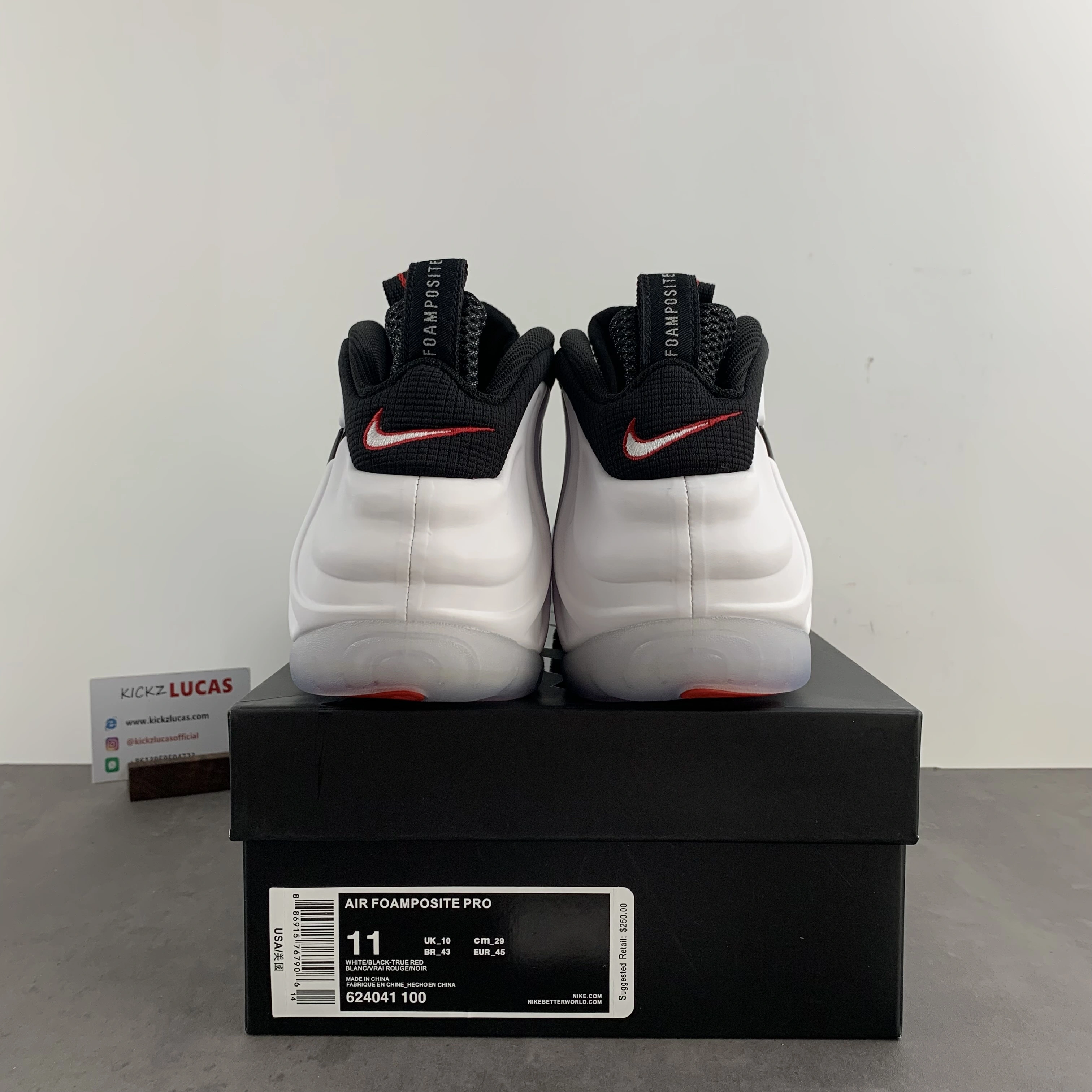 DailyWear Air Foamposite Pro Pearl 624041- 1278