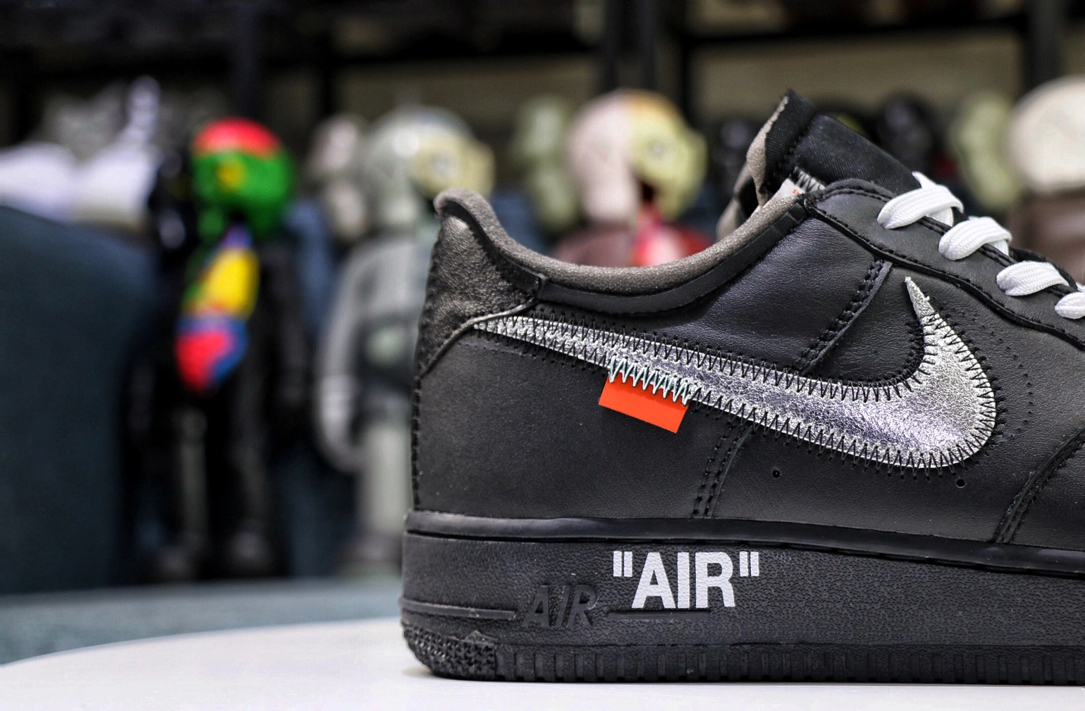 Air Force 1 '07 Virgil X Moma Off White X MOMA BLACK RelaxedFit 801