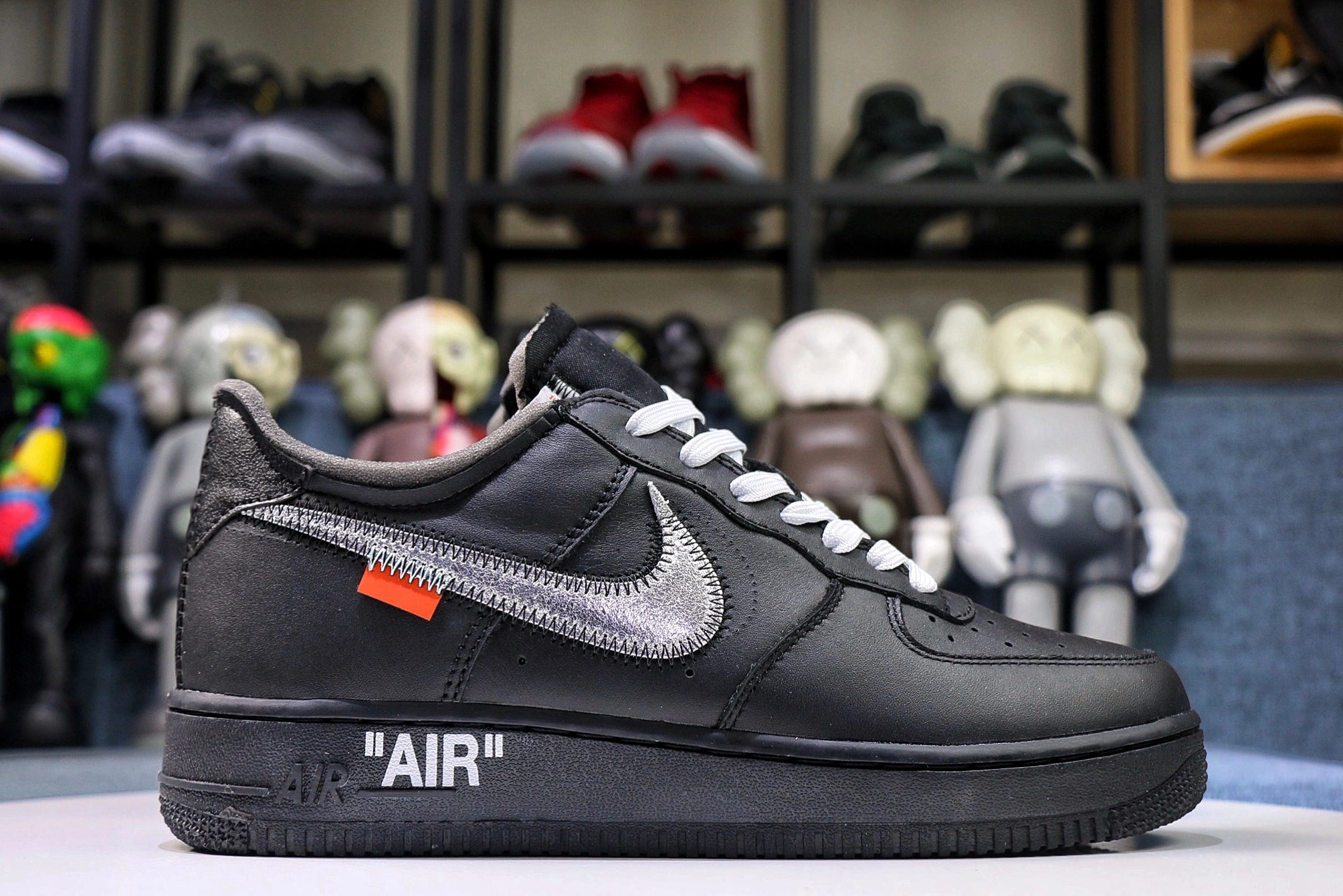 Air Force 1 '07 Virgil X Moma Off White X MOMA BLACK RelaxedFit 801