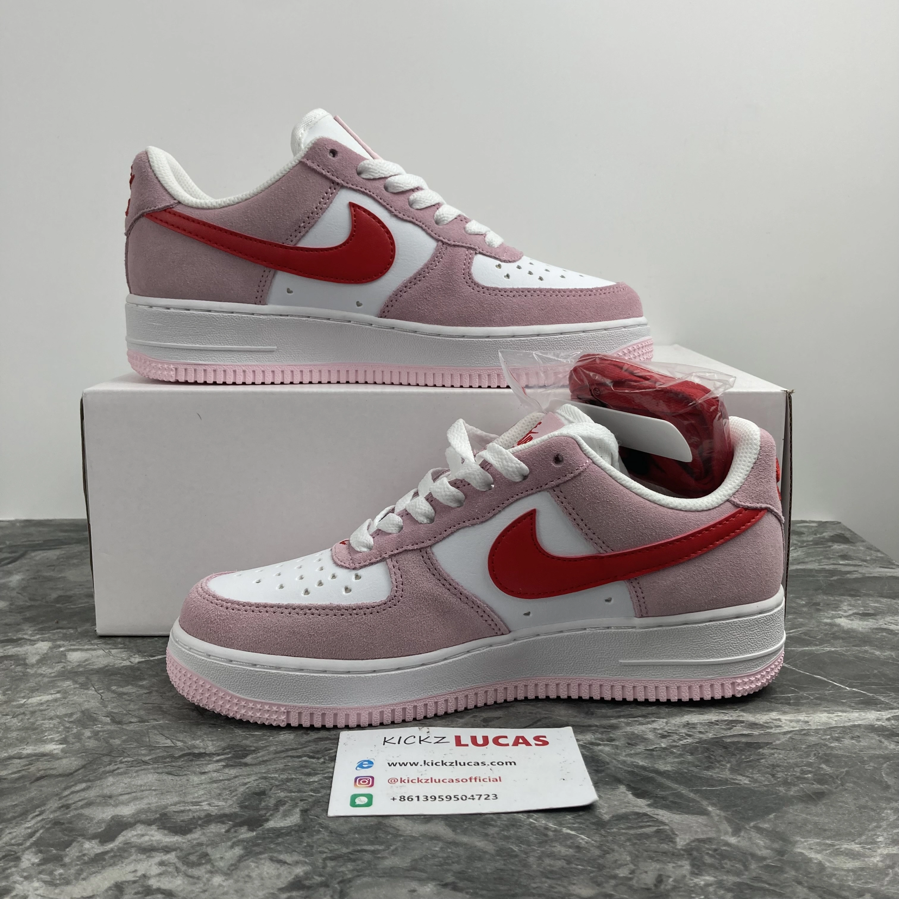 Lightweight Air Force 1 Low '07 QS Valentine's Day Love Letter DD3384- 795