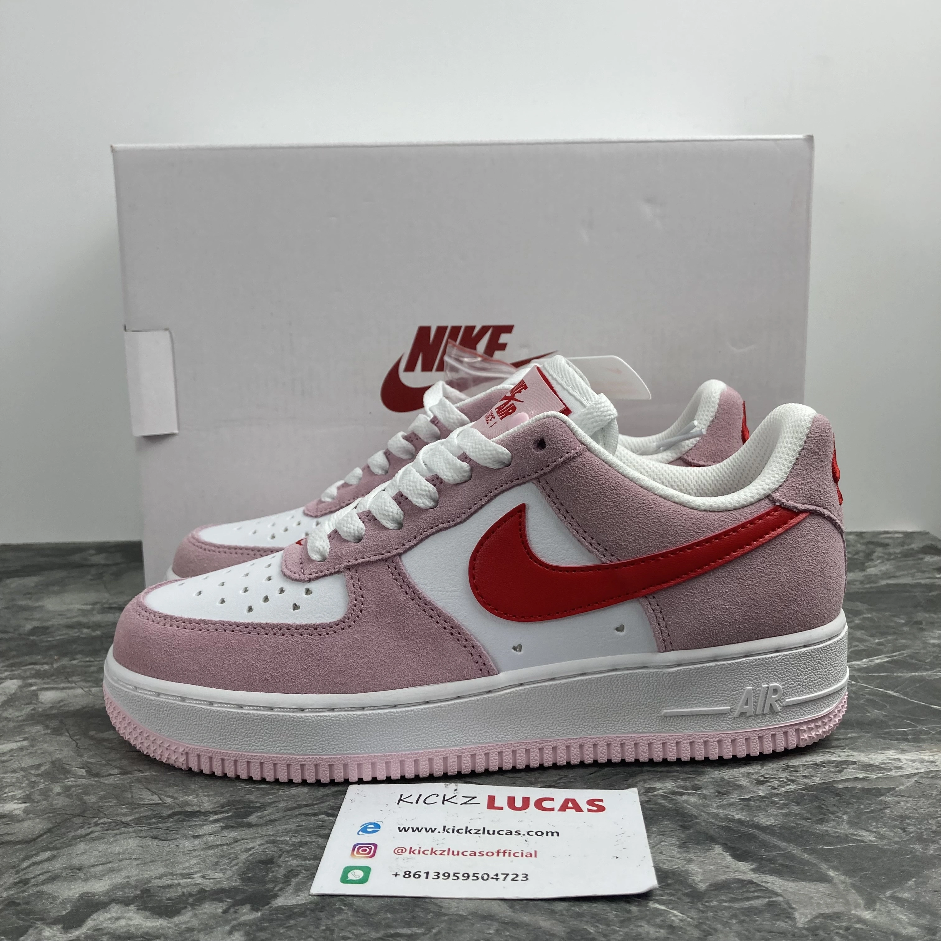 Lightweight Air Force 1 Low '07 QS Valentine's Day Love Letter DD3384- 795