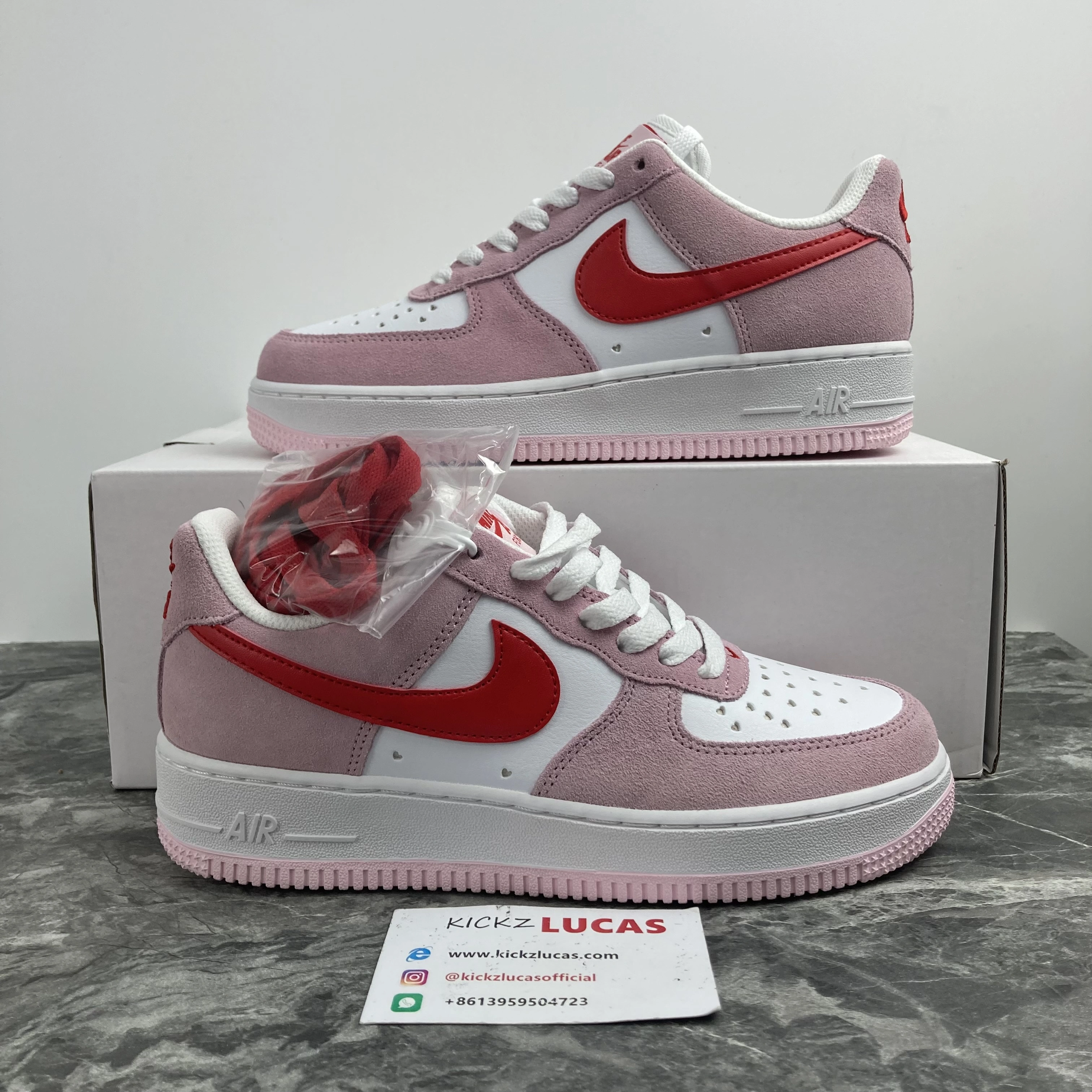 Lightweight Air Force 1 Low '07 QS Valentine's Day Love Letter DD3384- 795