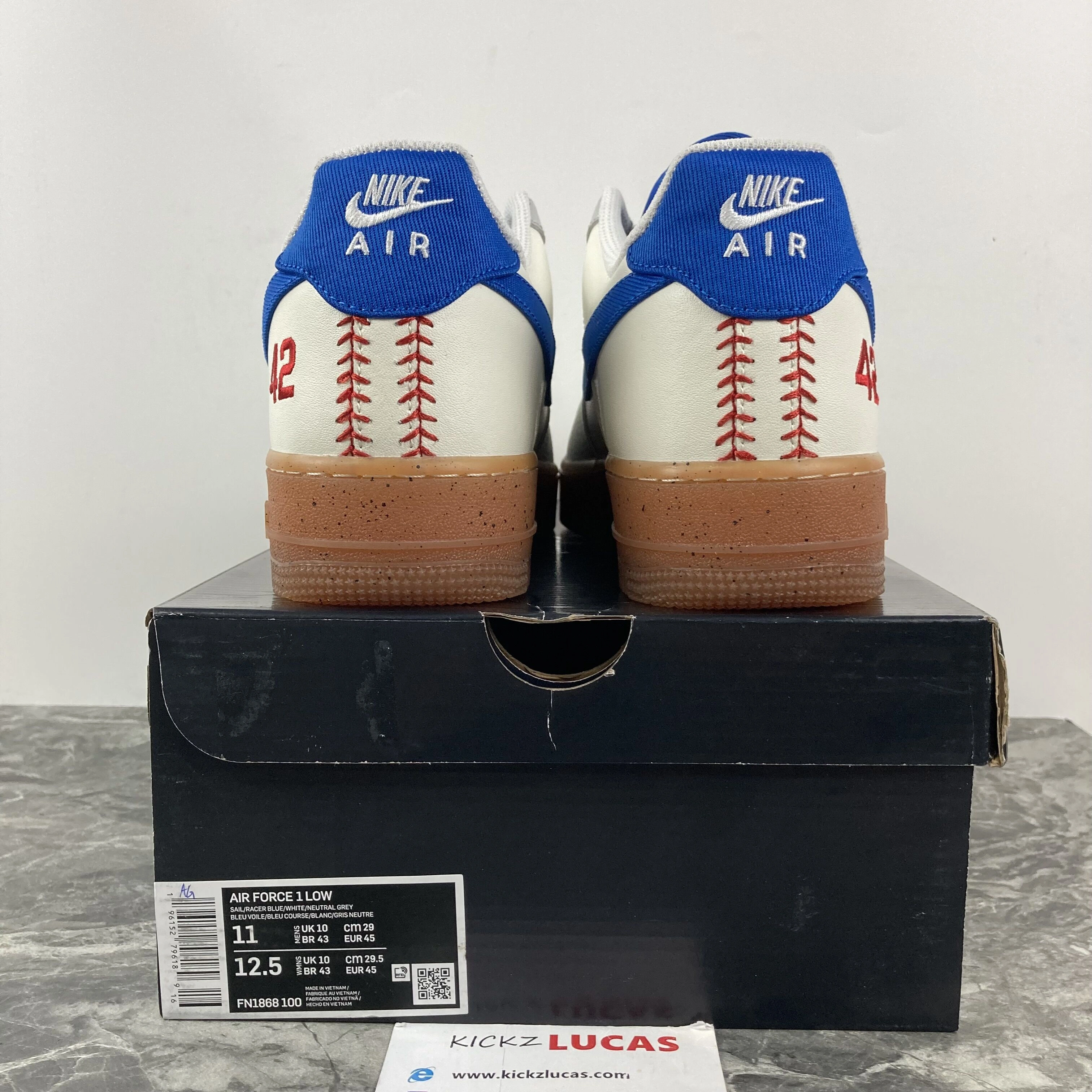 Lightweight Air Force 1 Low Jackie Robinson FN1868- 739