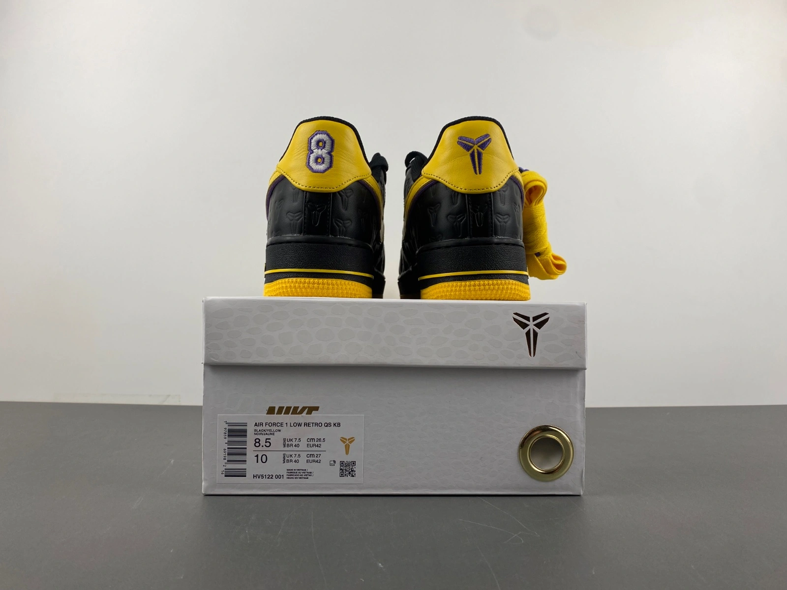 Air Force 1 Low Kobe Bryant Lakers Away HV5122- Durable 710