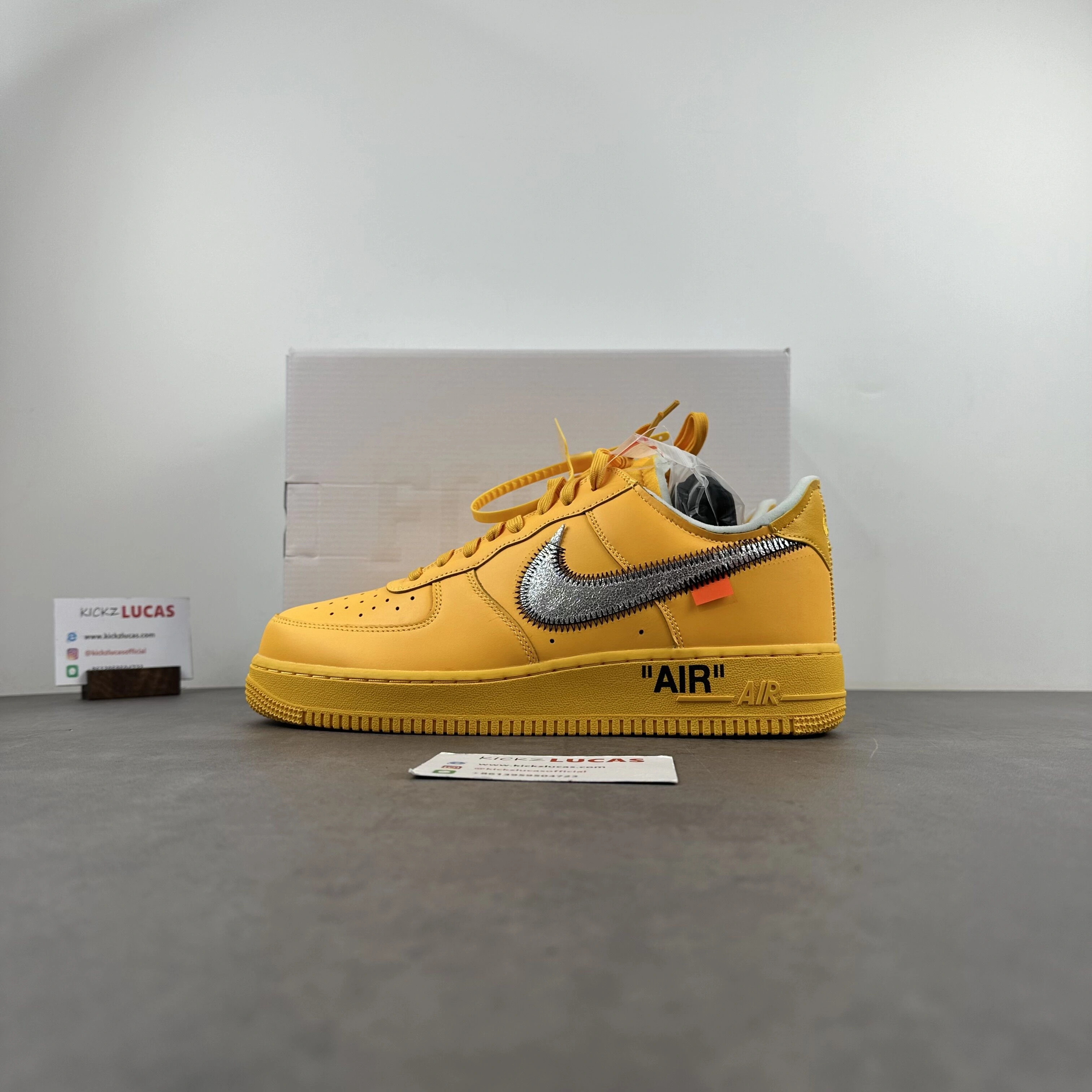 Air Force 1 Low OFF-WHITE University Gold Metallic Silver DD1876- Practical 794