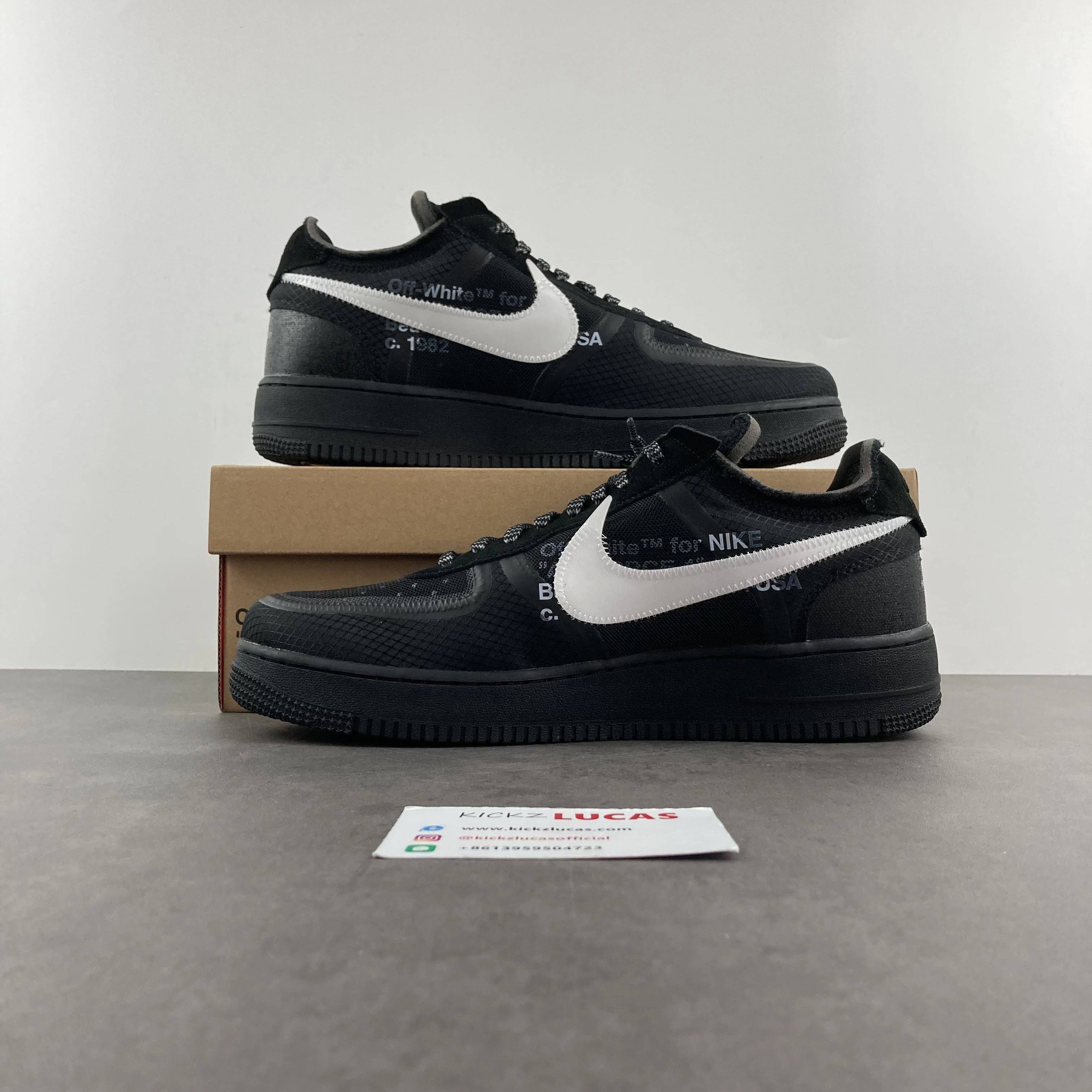 Air Force 1 Low Off-White Black White AO4606- Affordable 799