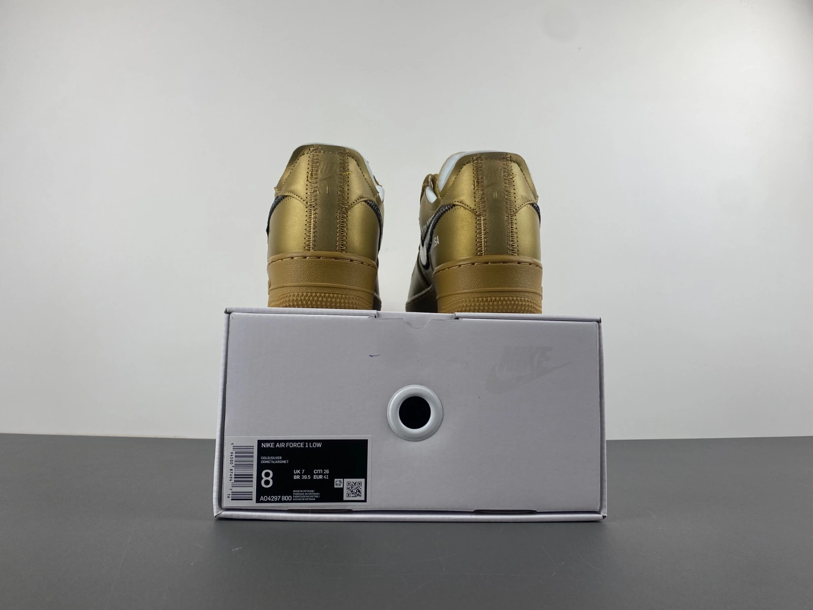 Air Force 1 Low Off-White Gold AO4297- StreetReady 715