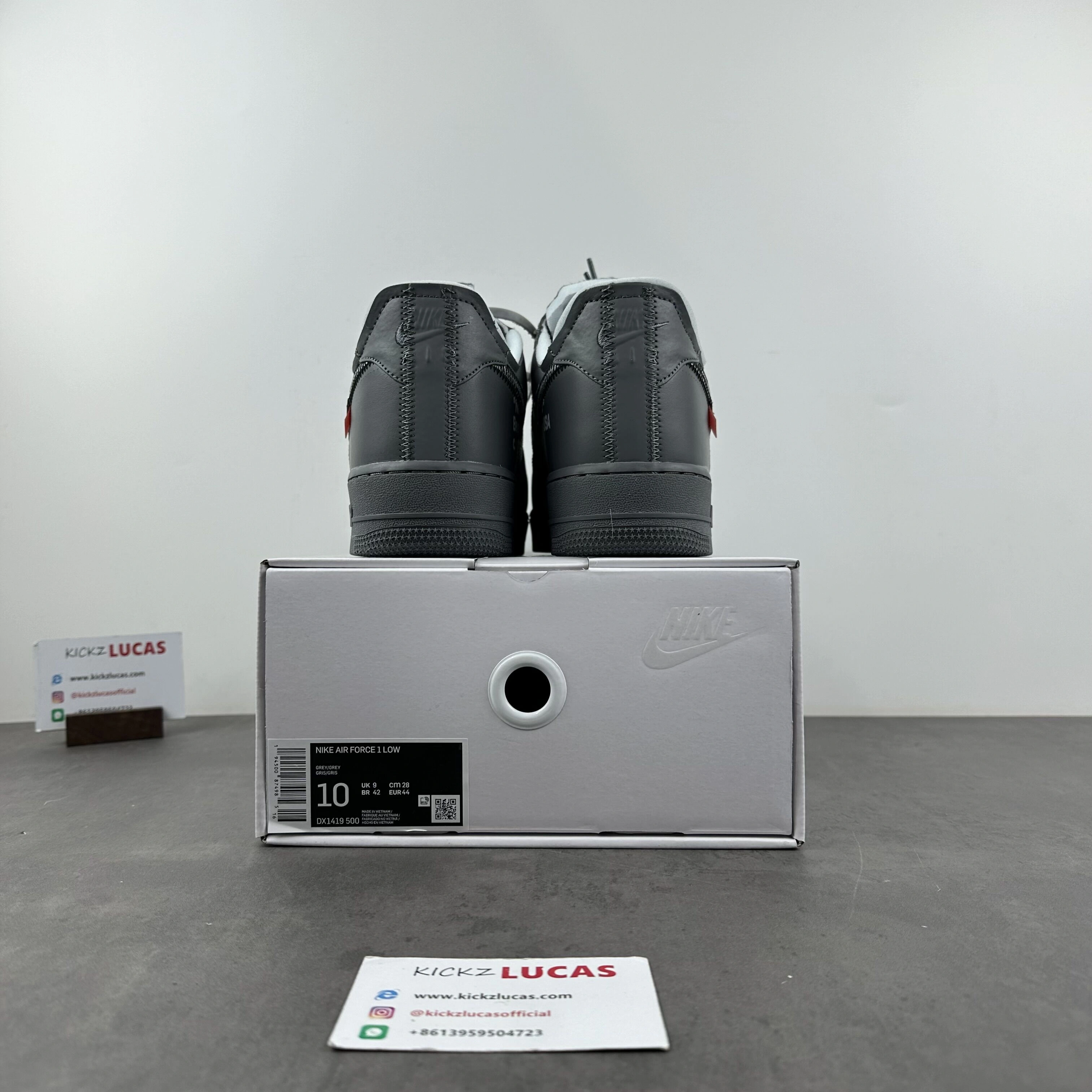 Air Force 1 Low Off-White Grey DX1419- Effortless 729