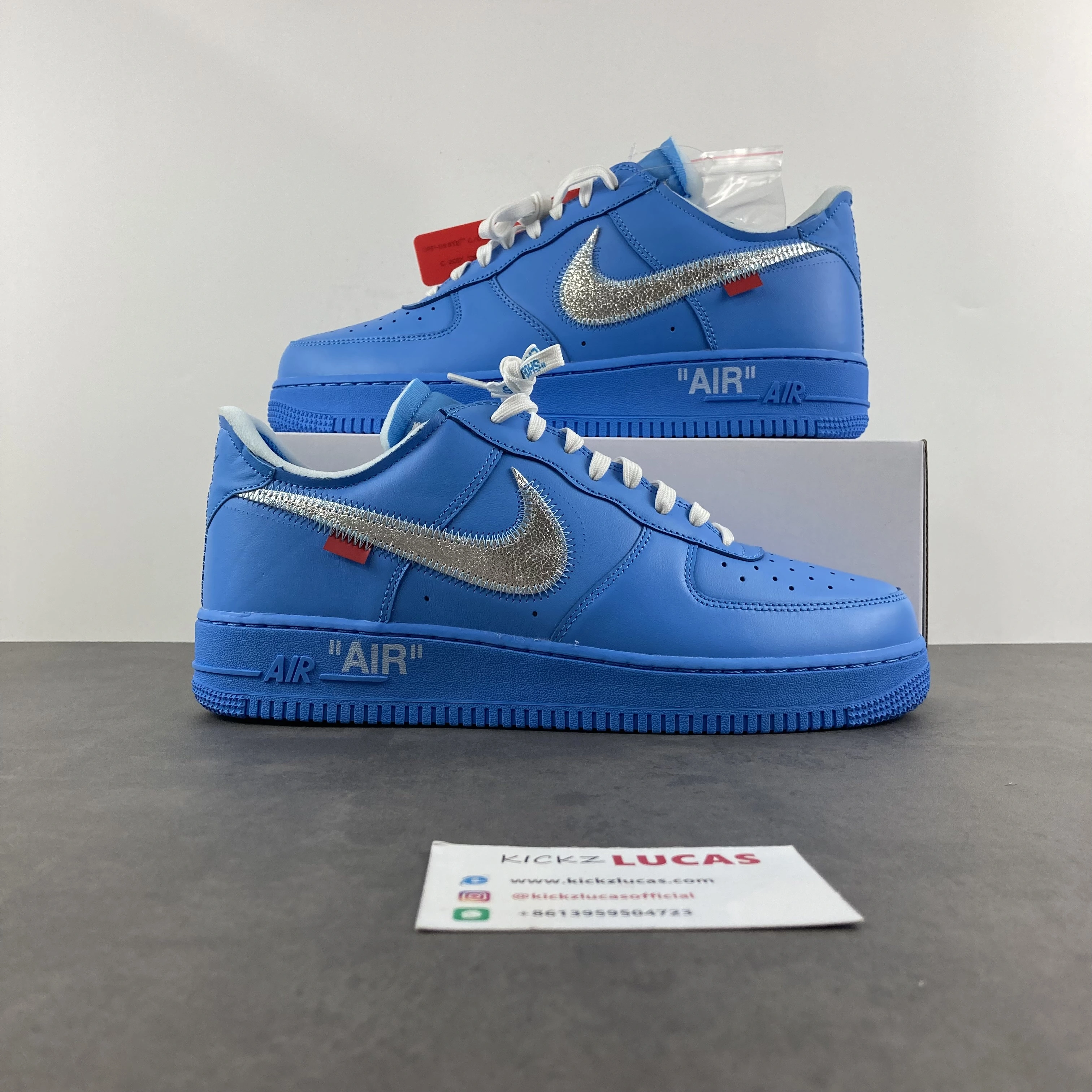 Air Force 1 Low Off-White MCA University Blue CI1173- Effortless 802