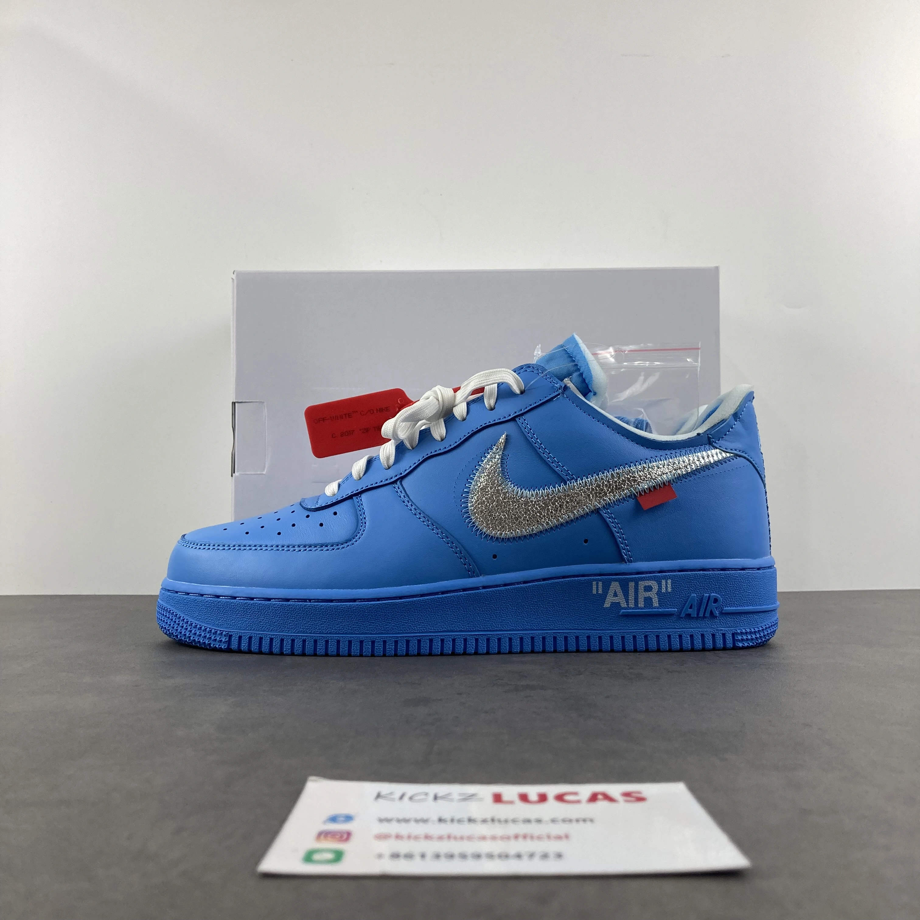 Air Force 1 Low Off-White MCA University Blue CI1173- Effortless 802