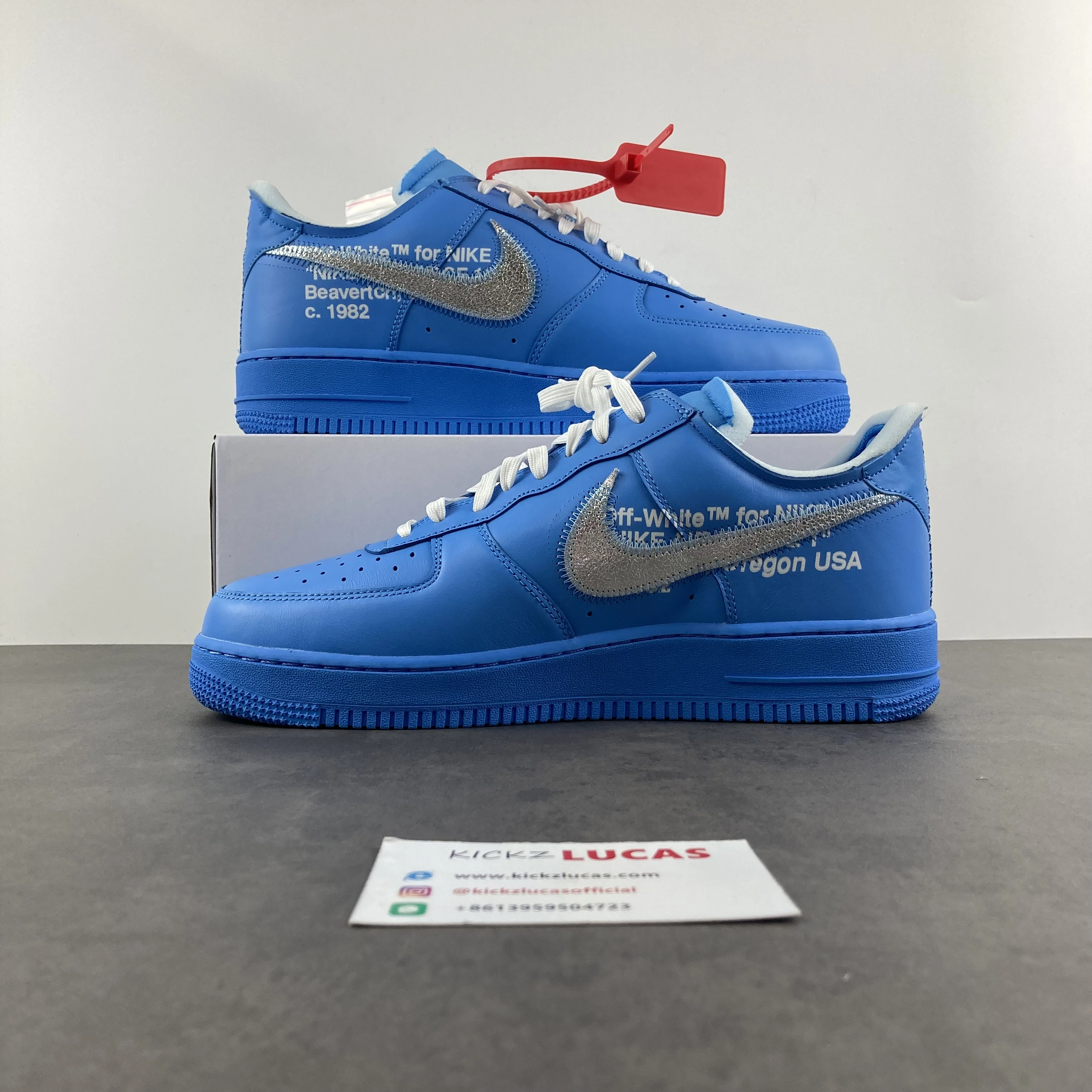 Air Force 1 Low Off-White MCA University Blue CI1173- Effortless 802