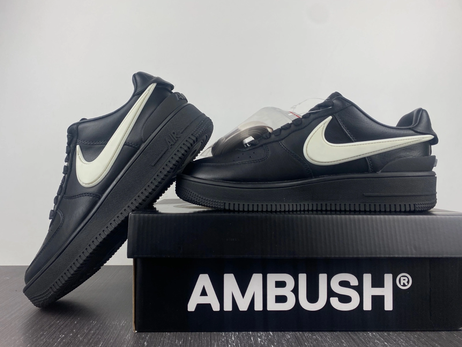 Air Force 1 Low SP AMBUSH Black DV3464- Breathable 750