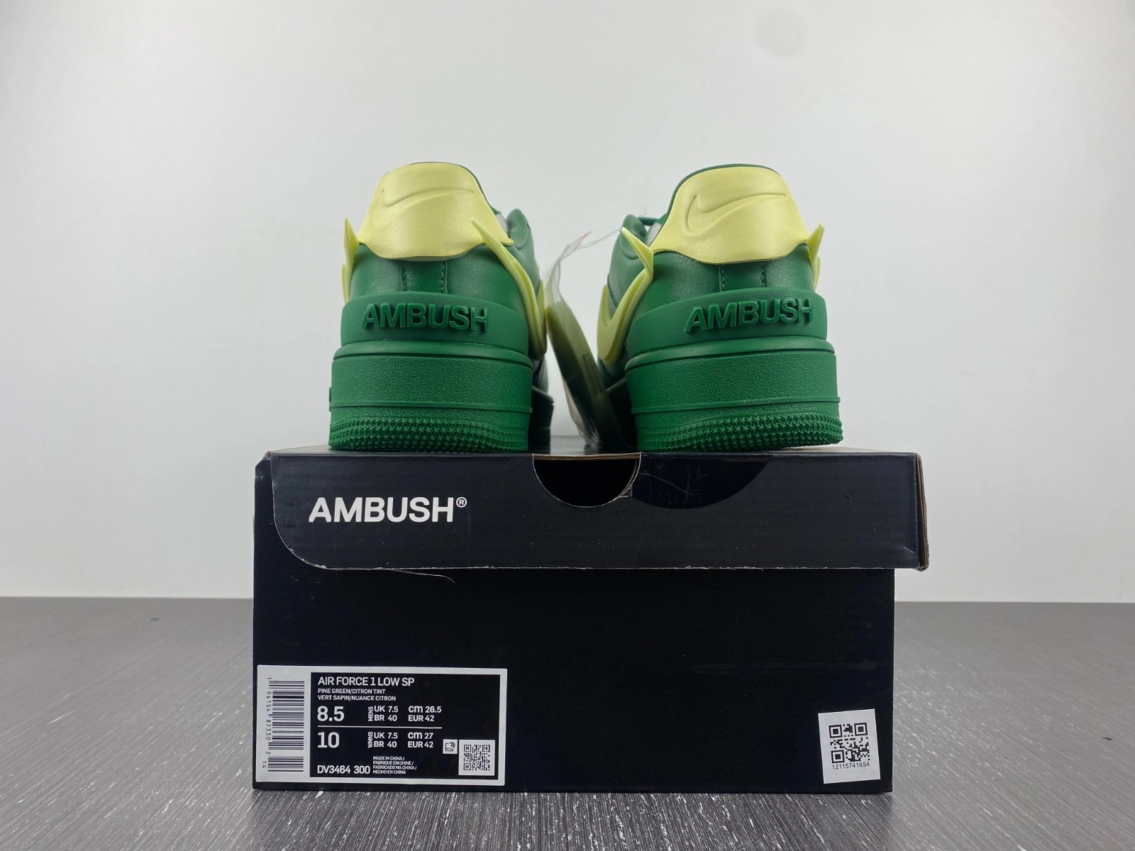 GoAnywhere Air Force 1 Low SP AMBUSH Pine Green DV3464- 747