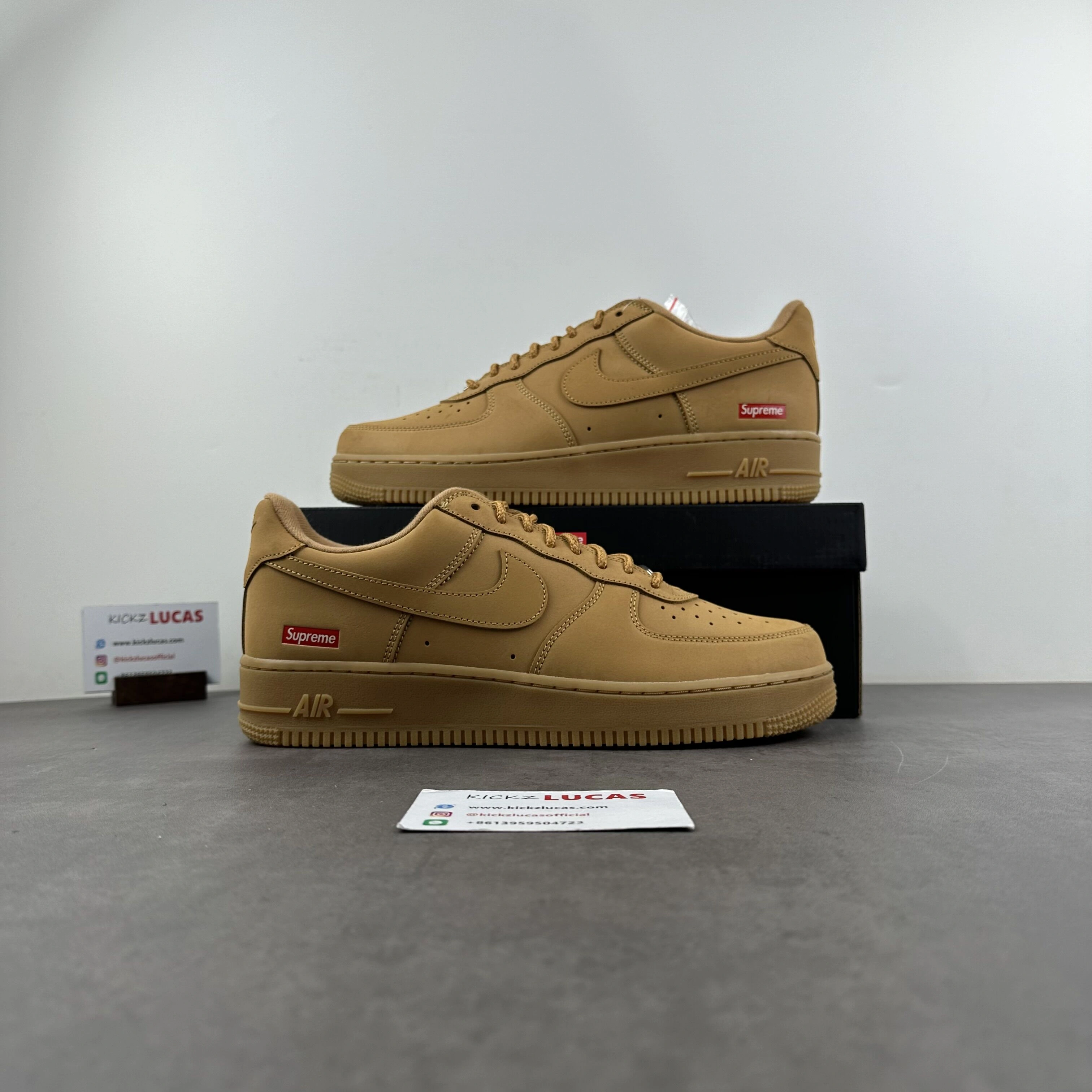Air Force 1 Low SP Supreme Wheat DN1555- WaterResistant 727
