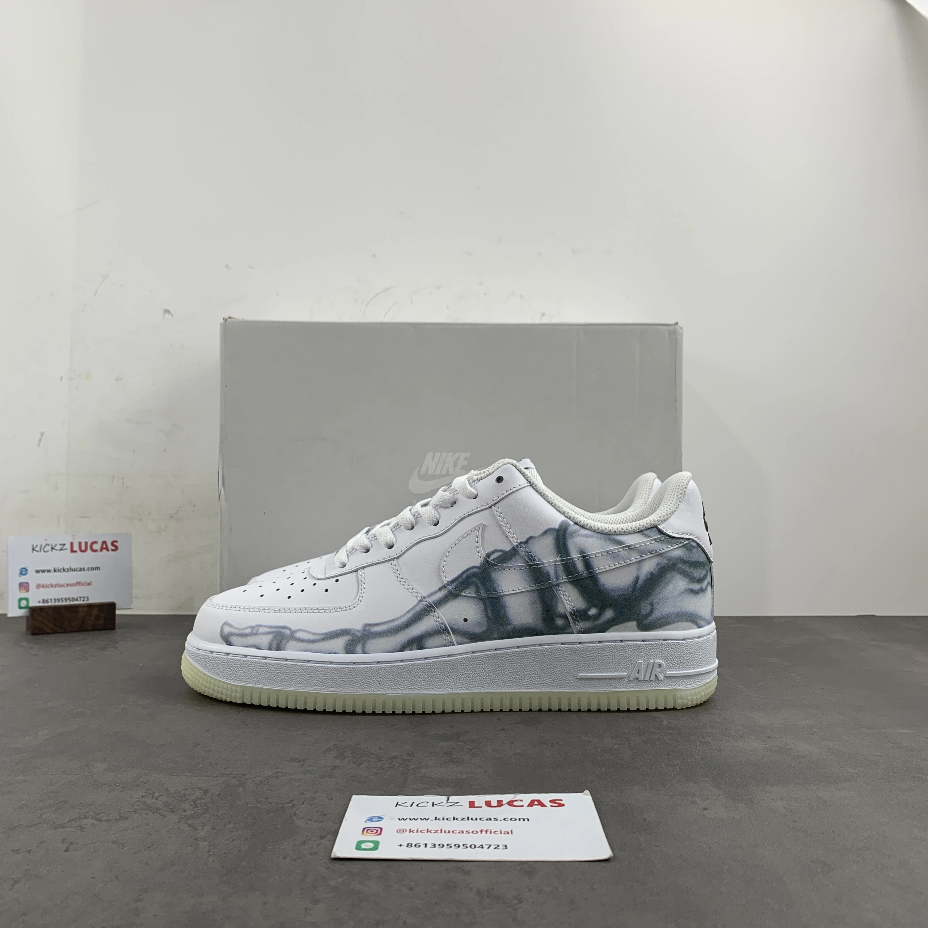 Air Force 1 Low Skeleton Halloween BQ7541- Minimalist 711