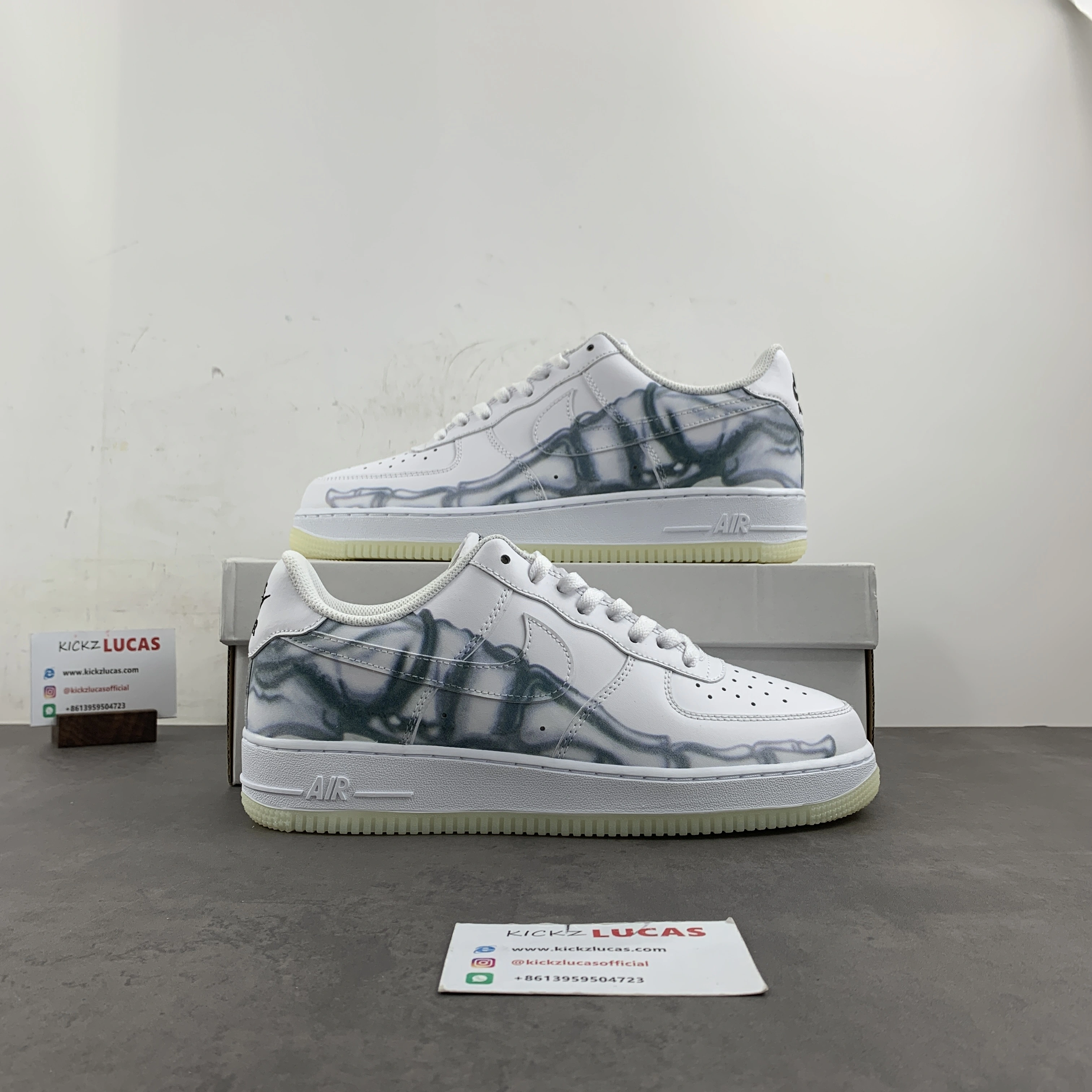 Air Force 1 Low Skeleton Halloween BQ7541- Minimalist 711