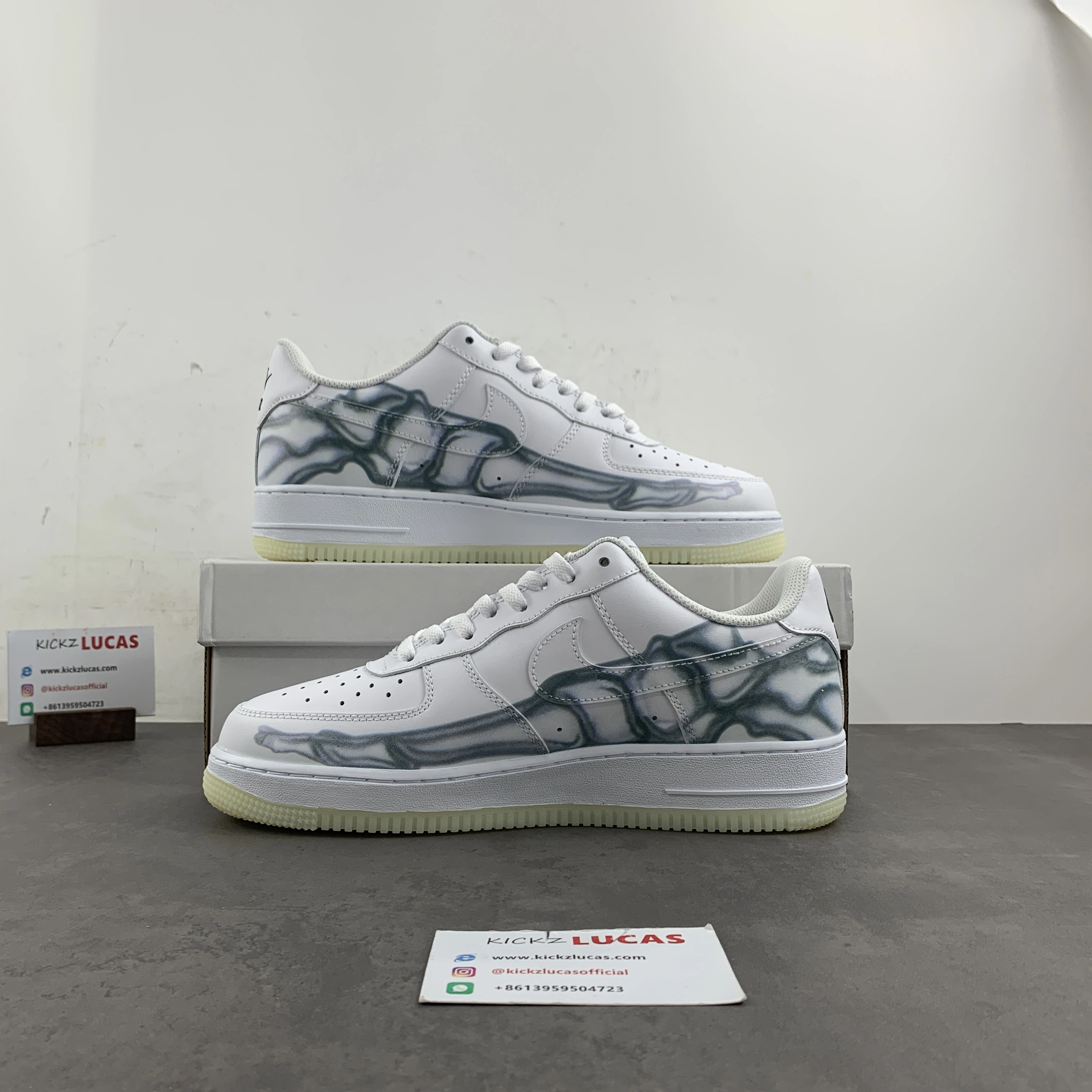 Air Force 1 Low Skeleton Halloween BQ7541- Minimalist 711