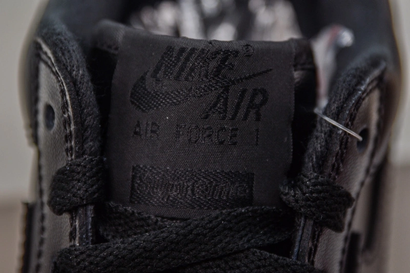 Air Force 1 Low Supreme Black CU9225- FlexibleFit 730