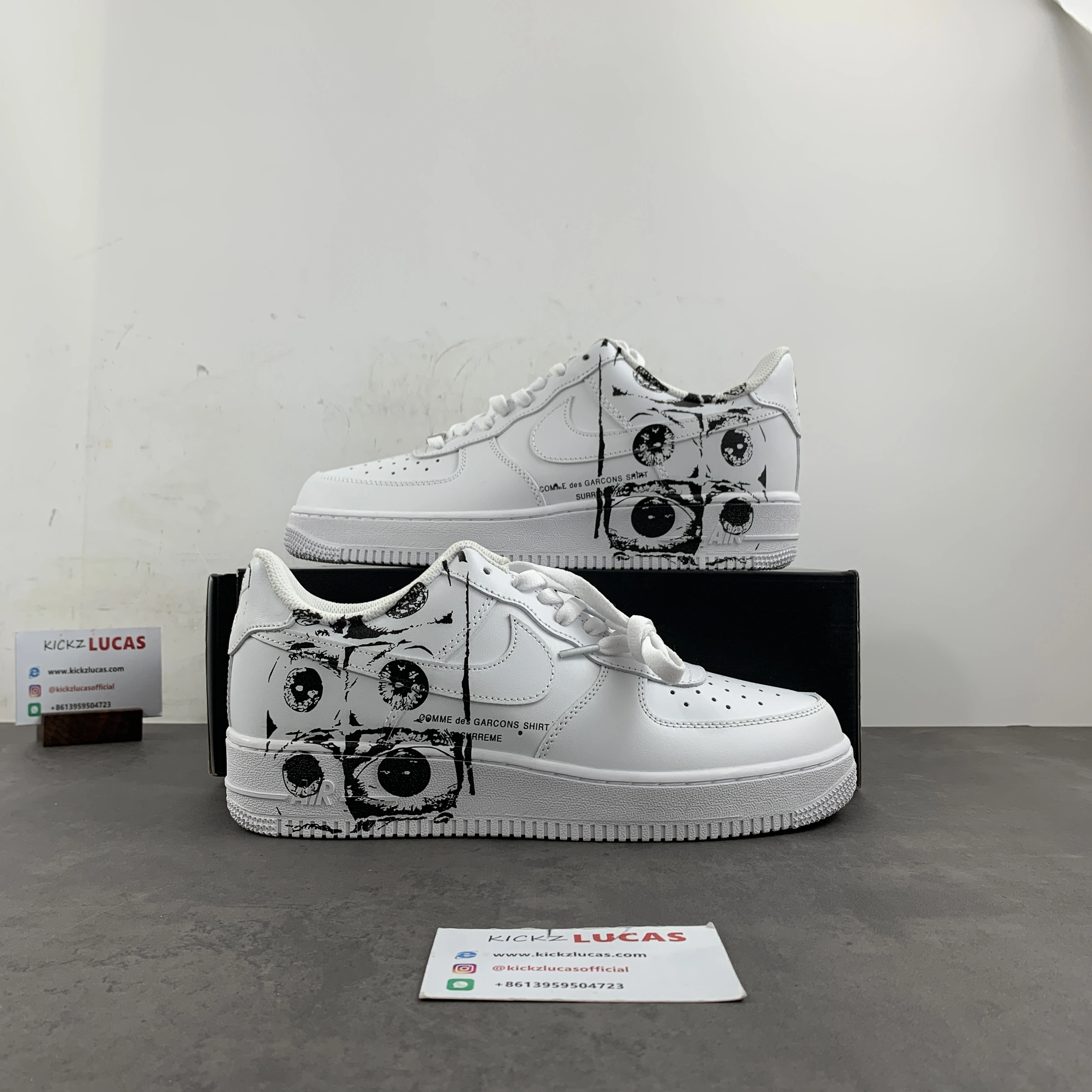 Air Force 1 Low Supreme Comme des Garcons Shirt 923044- AllSeason 709