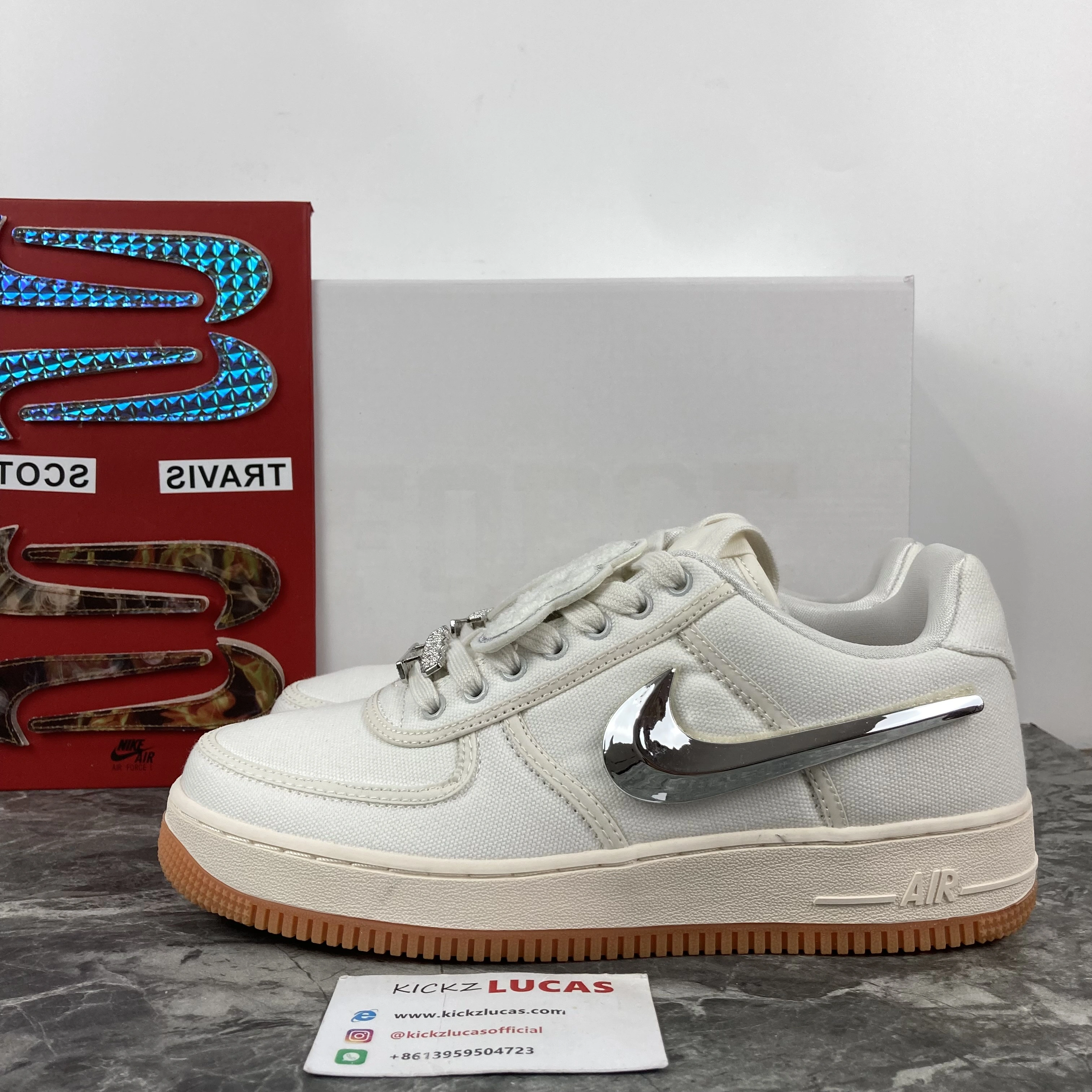 Colorful Air Force 1 Low Travis Scott (AF100) AQ4211- 766