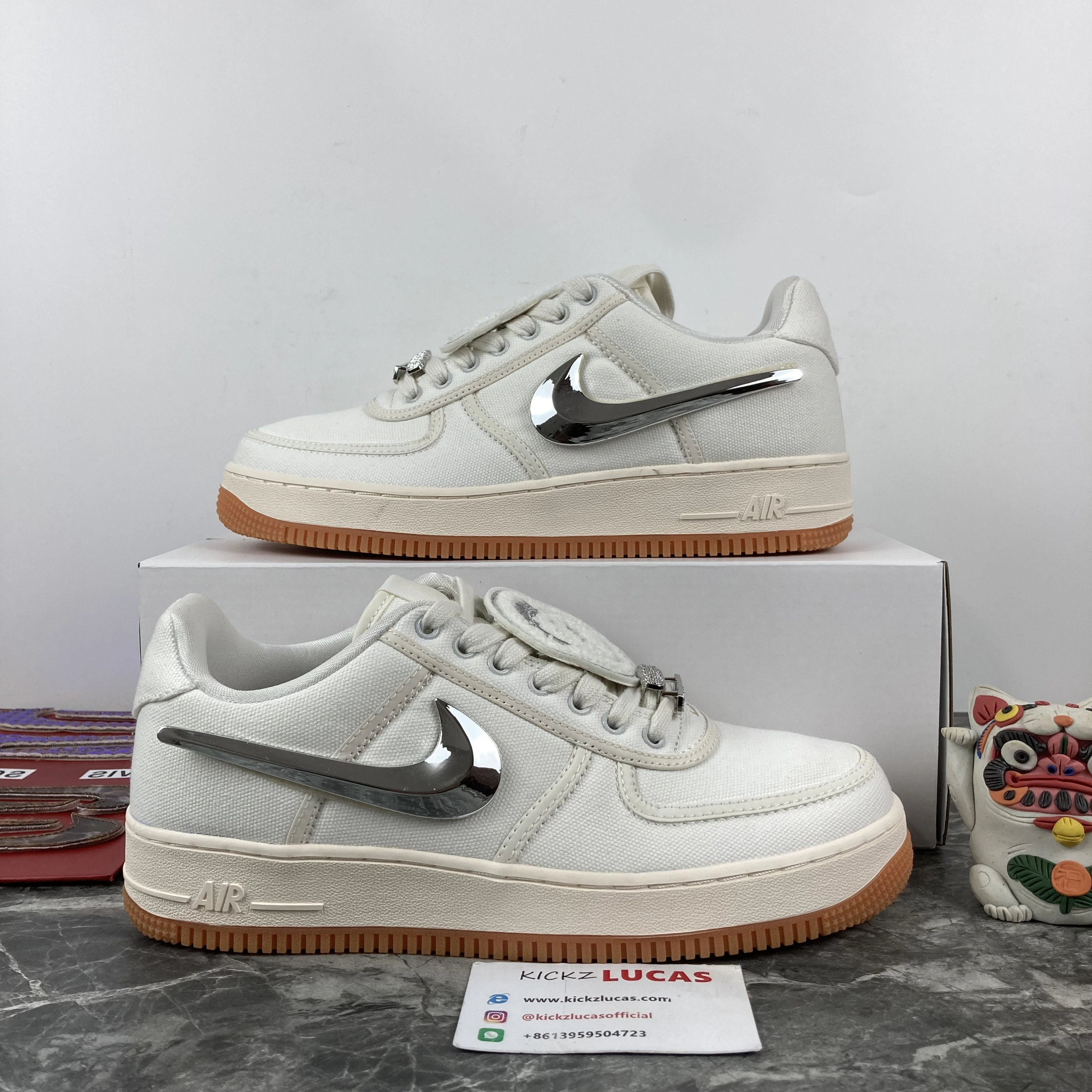 Colorful Air Force 1 Low Travis Scott (AF100) AQ4211- 766