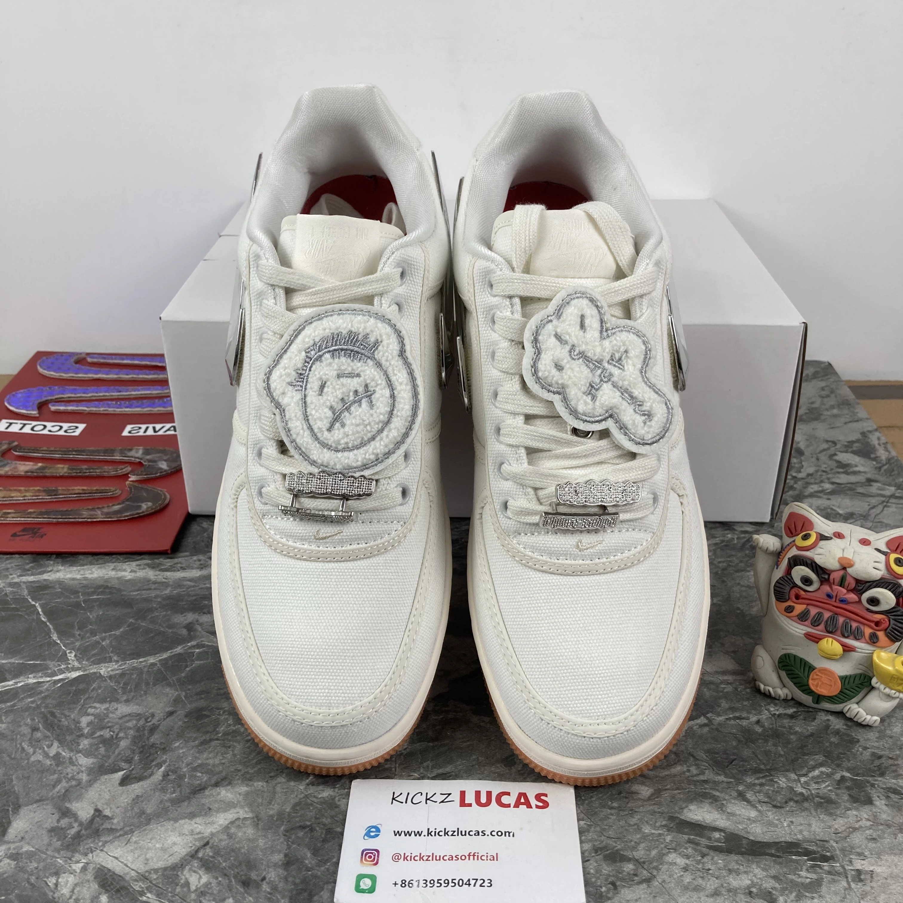 Colorful Air Force 1 Low Travis Scott (AF100) AQ4211- 766