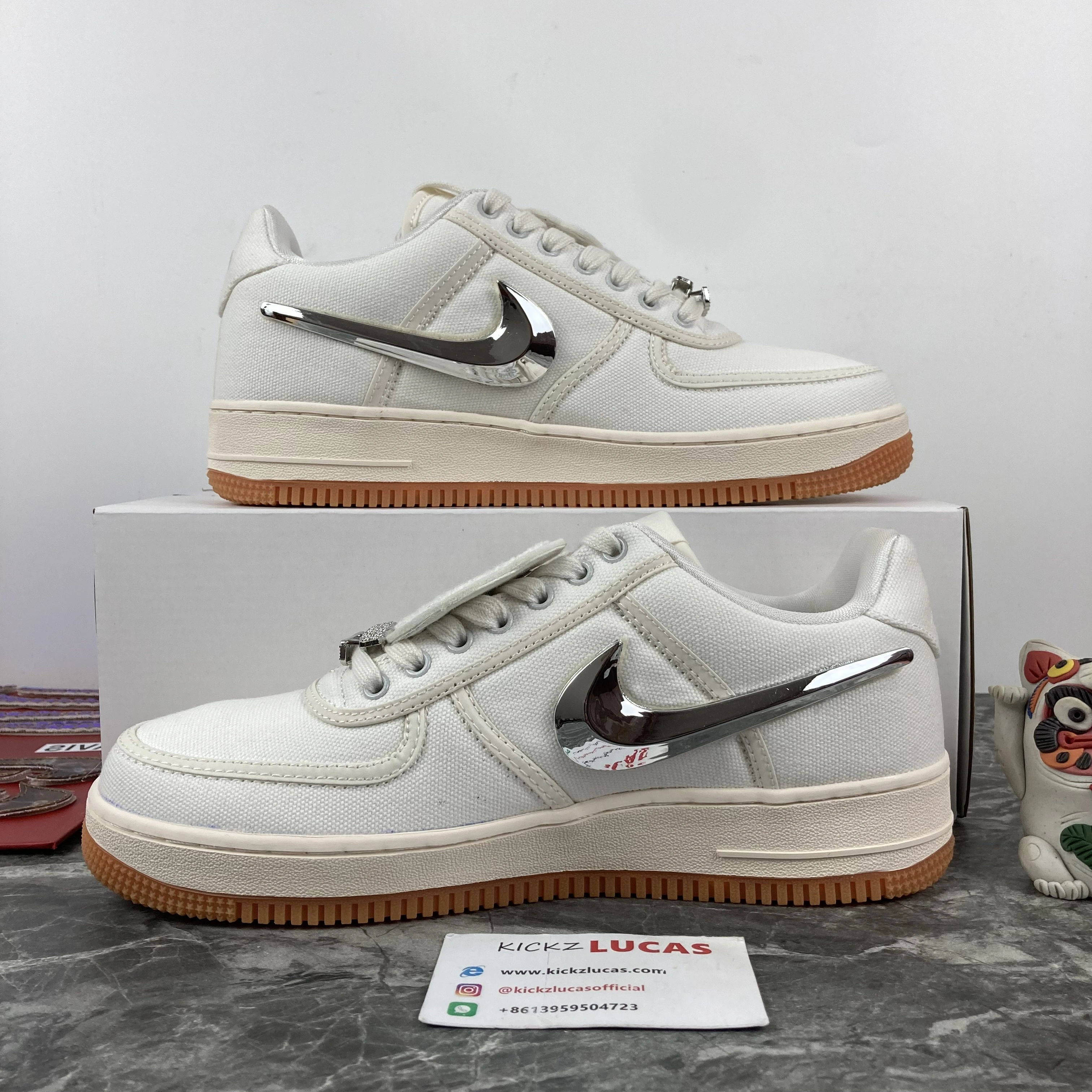 Colorful Air Force 1 Low Travis Scott (AF100) AQ4211- 766
