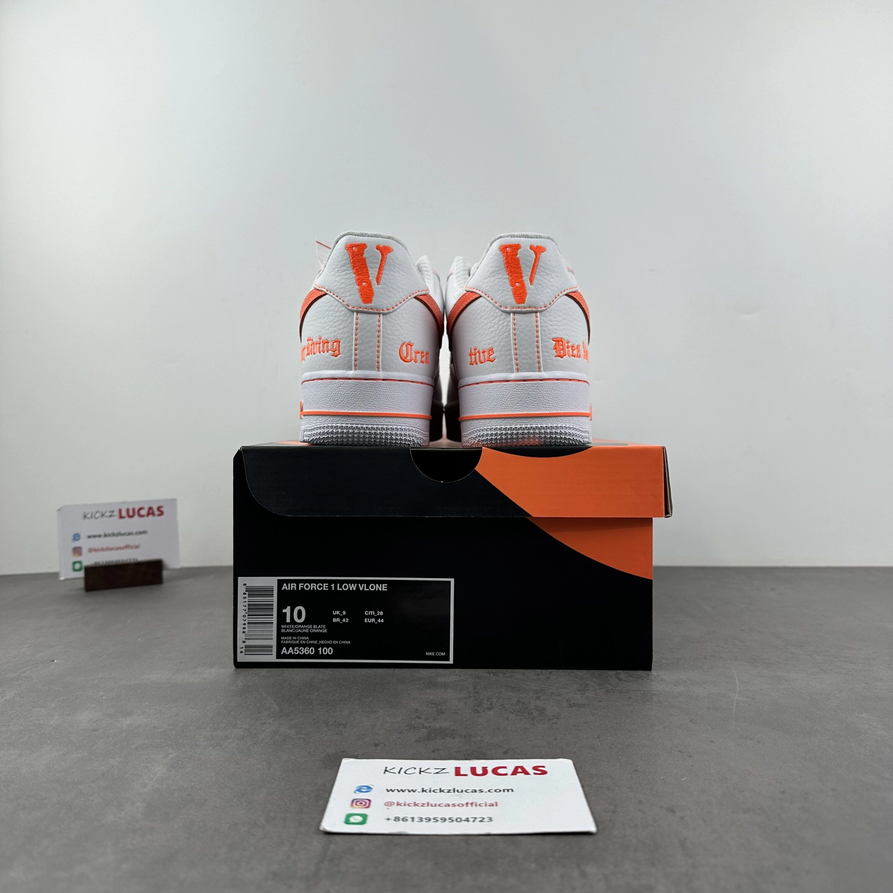 UrbanChic Air Force 1 Low VLONE White AA5360- 726