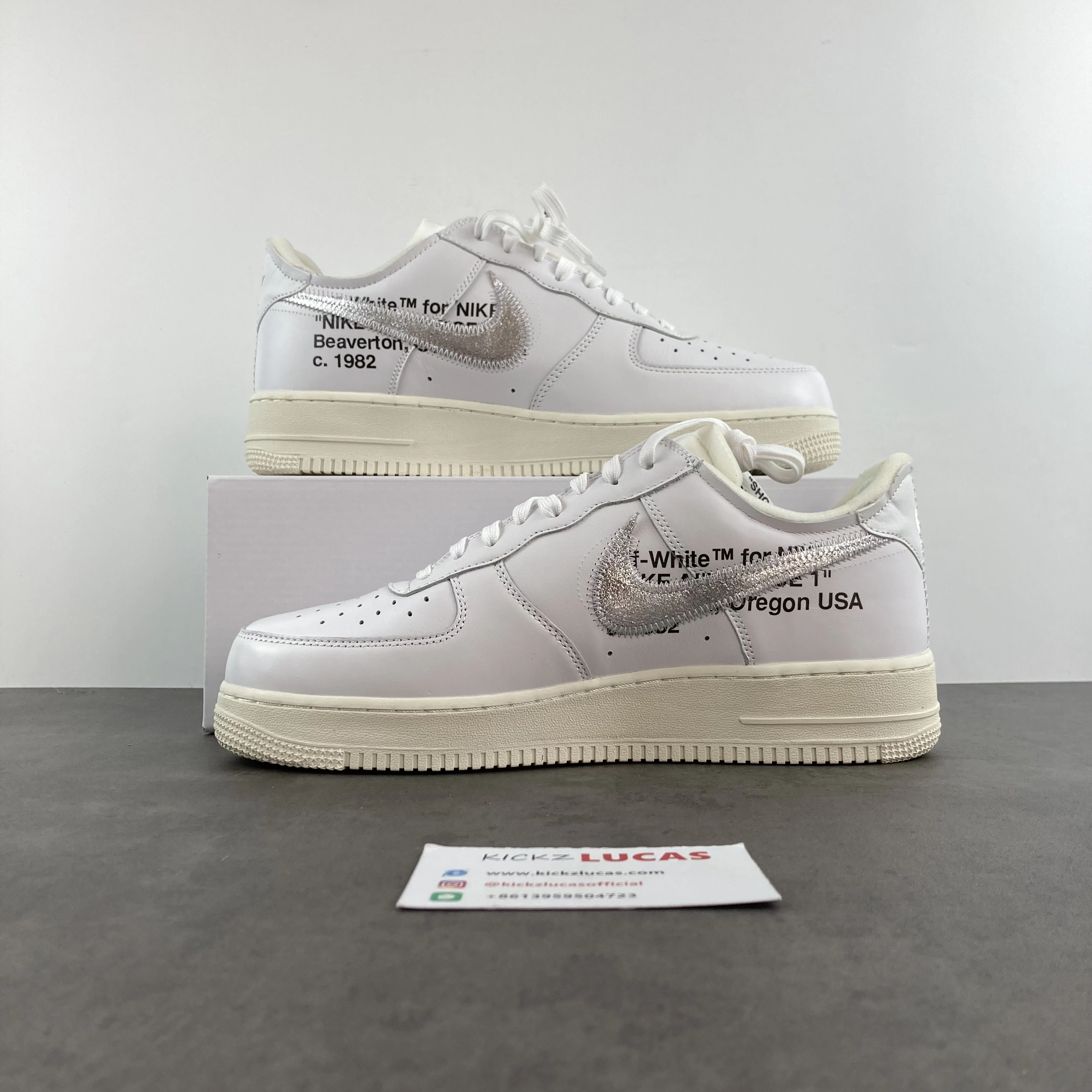 FashionForward Air Force 1 Low Virgil Abloh Off-White AO4297- 791