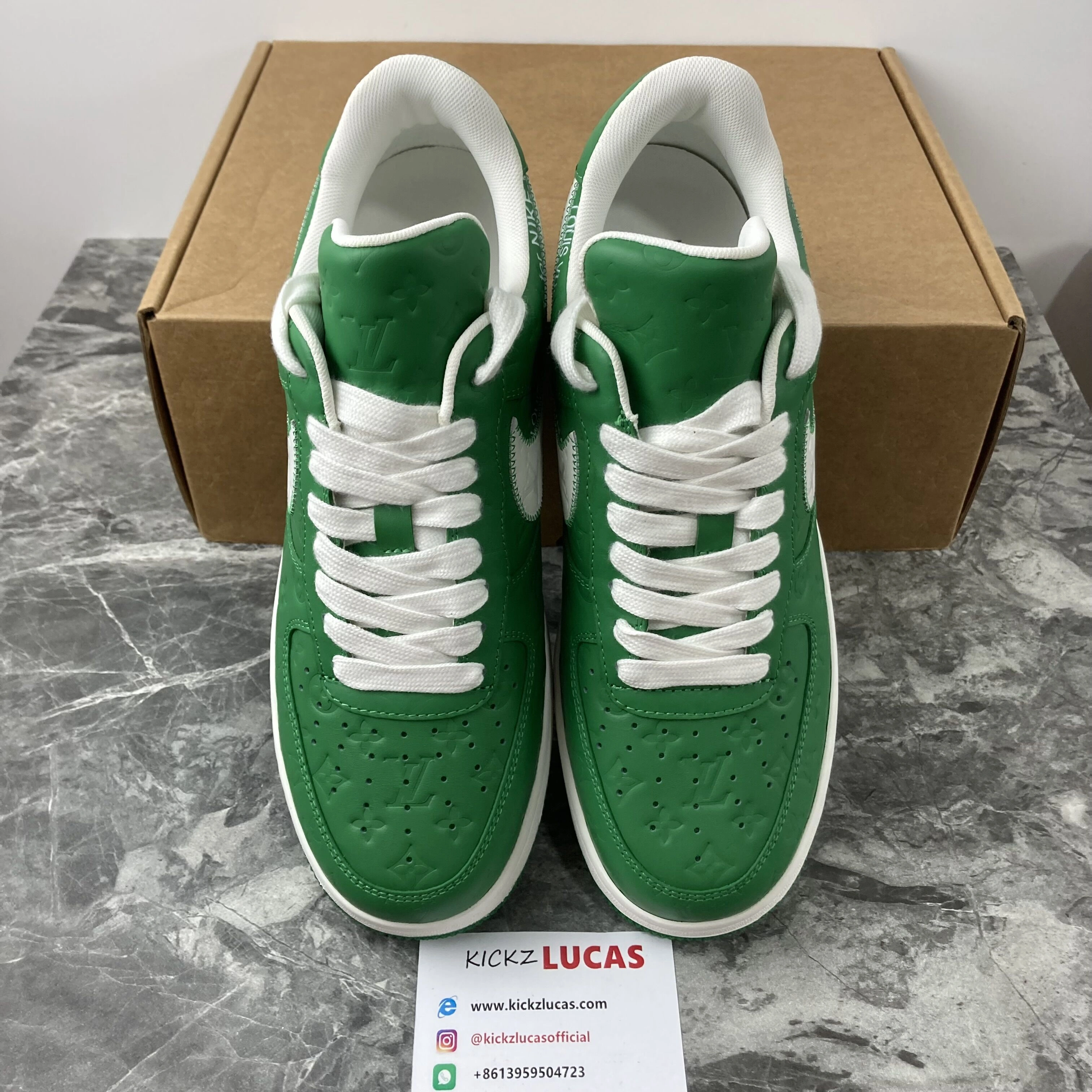 Air Force 1 X L*V Green HighQuality 783