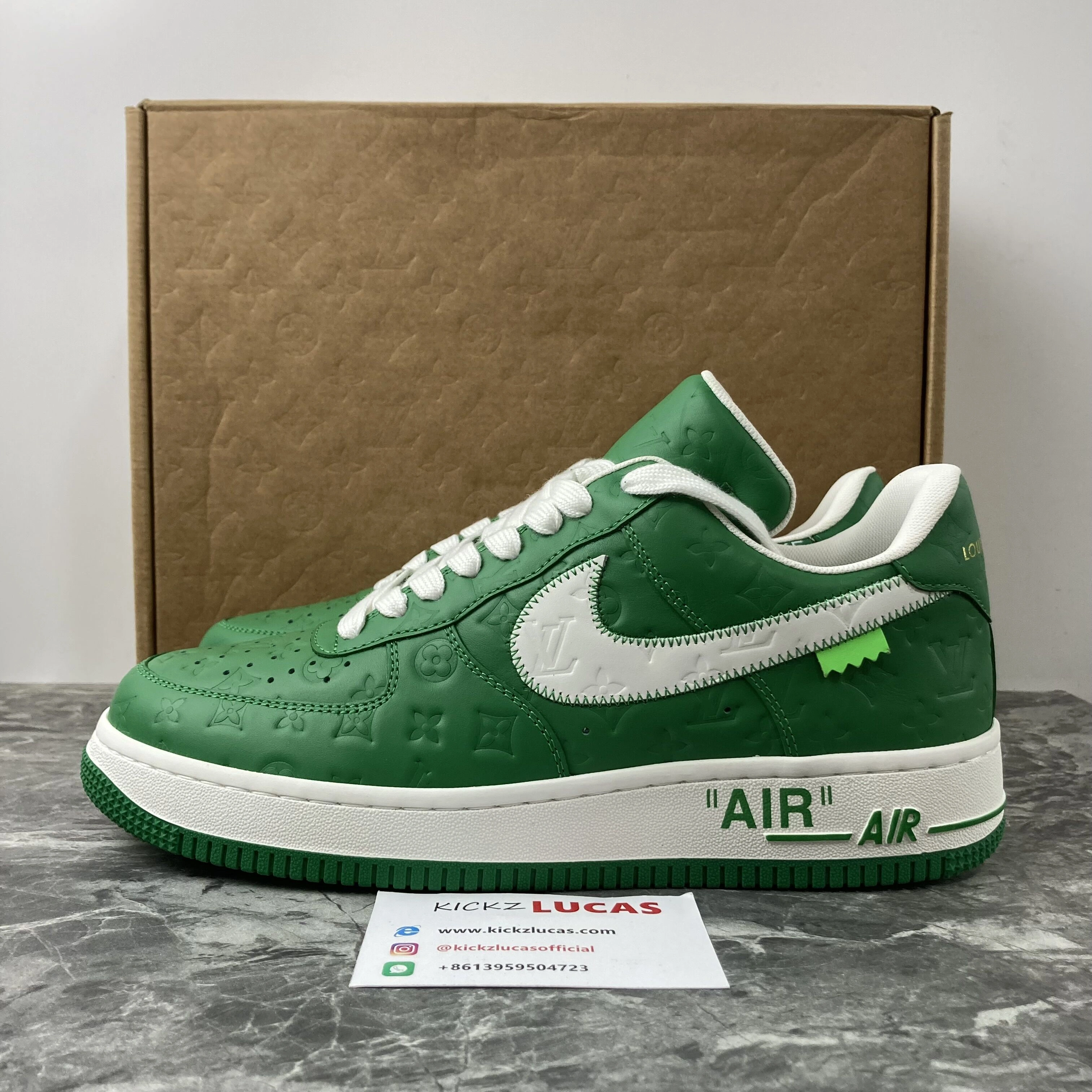 Air Force 1 X L*V Green HighQuality 783
