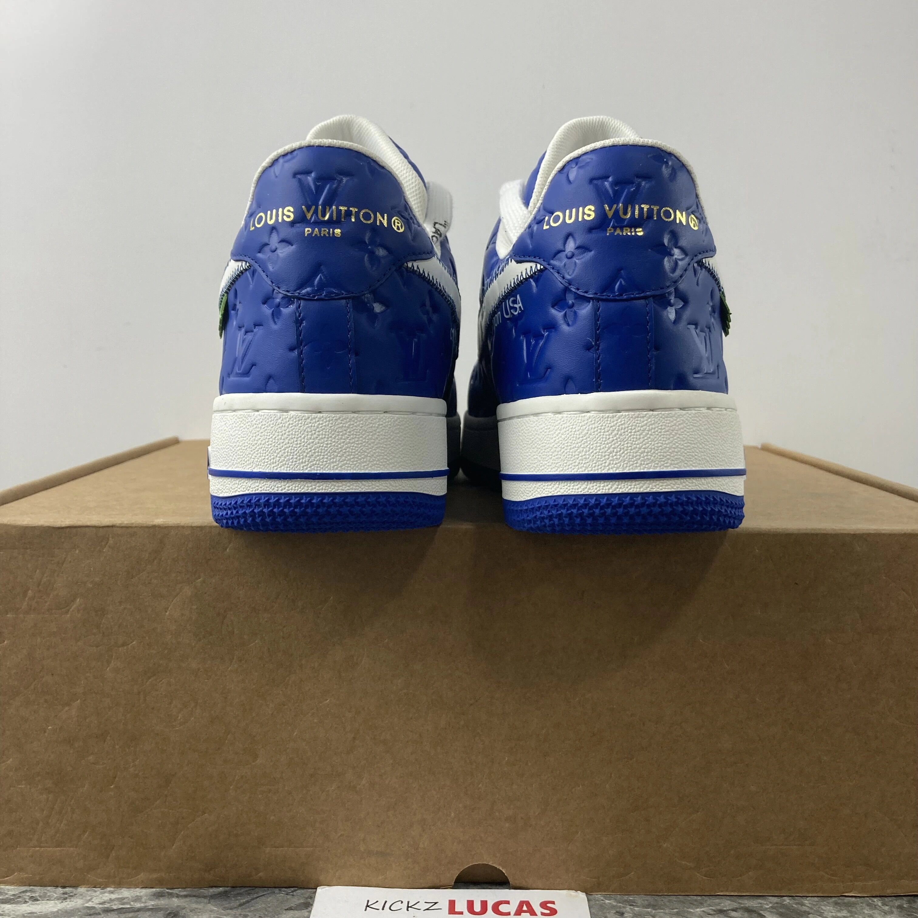 Effortless Air Force 1 X L*V Navy blue 4150