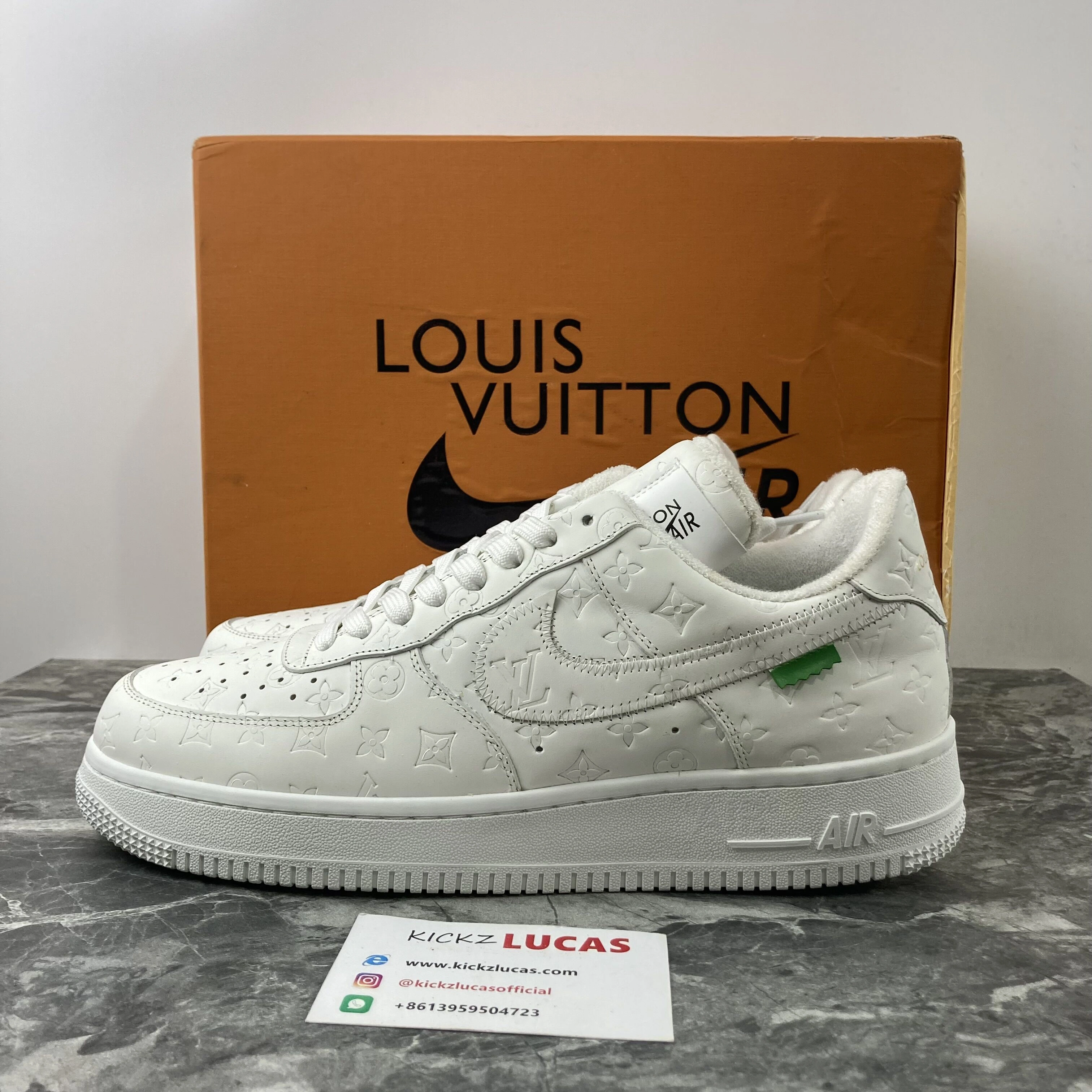 Durable Air Force 1 X L*V White 773