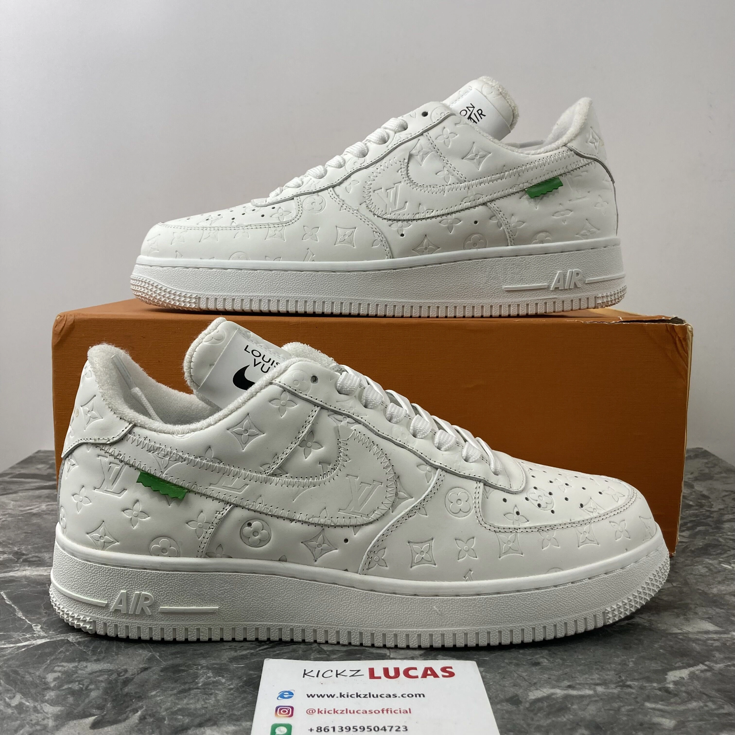 GoAnywhere Air Force 1 X L*V White 4149