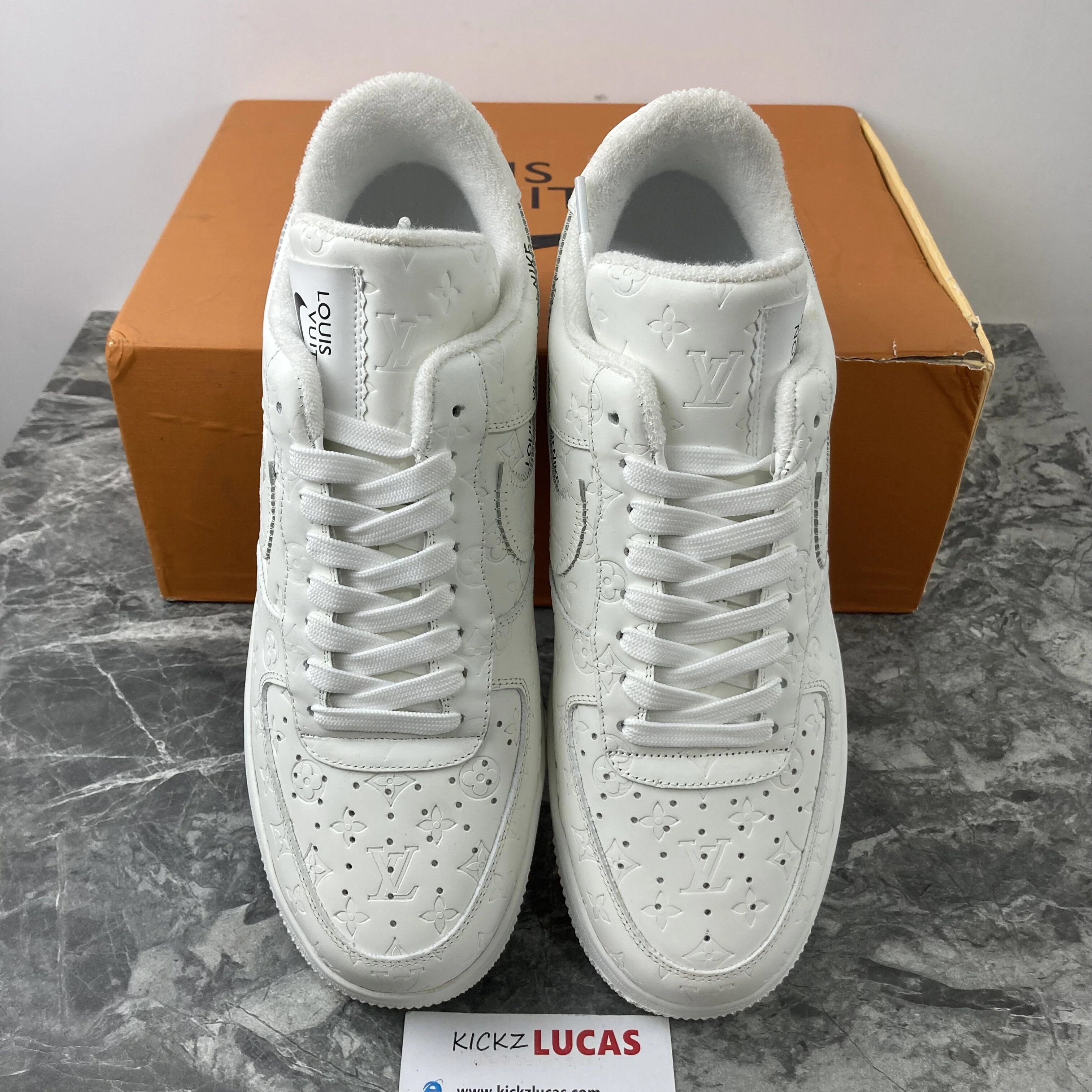 Durable Air Force 1 X L*V White 773