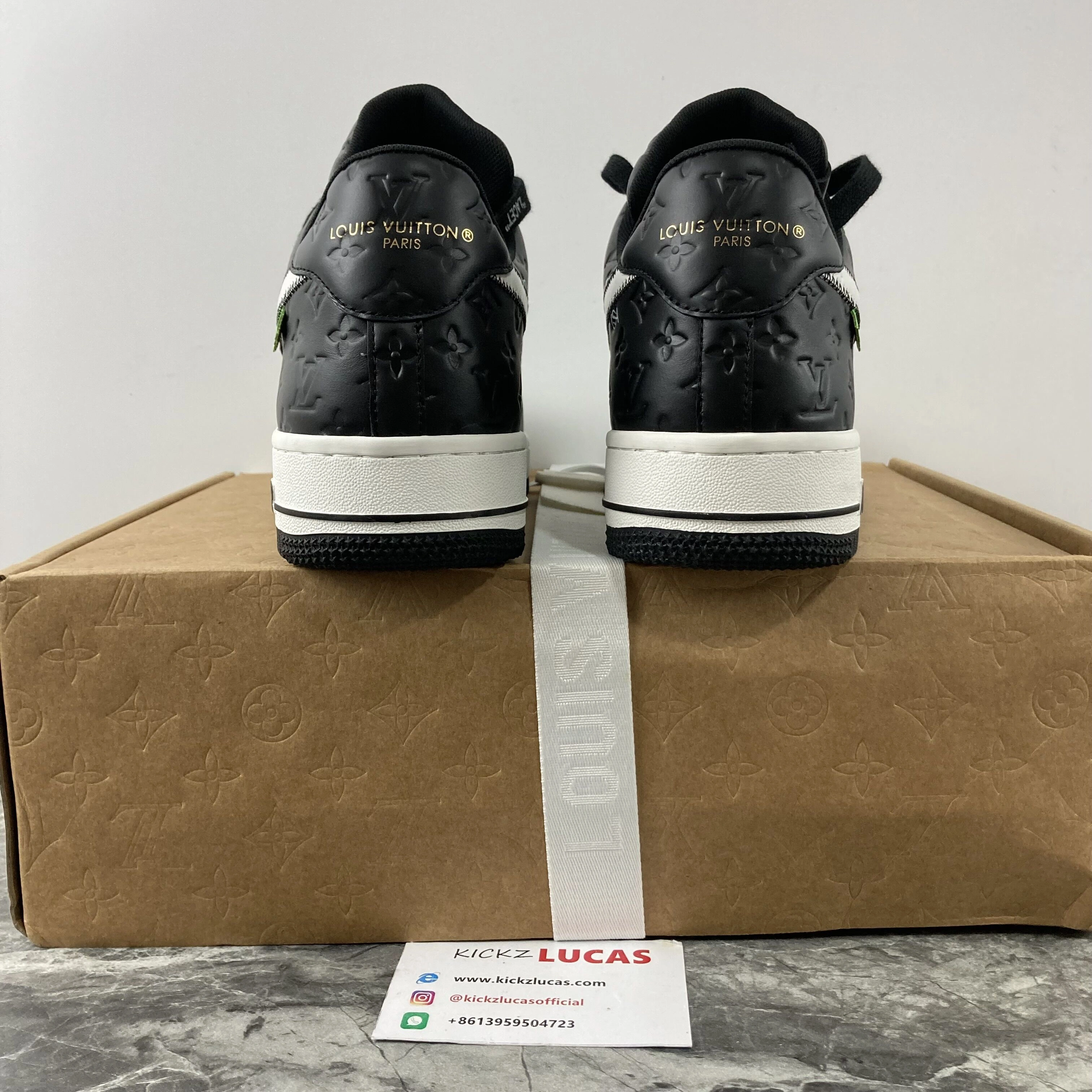 Air Force 1 X L*V black white Supportive 775