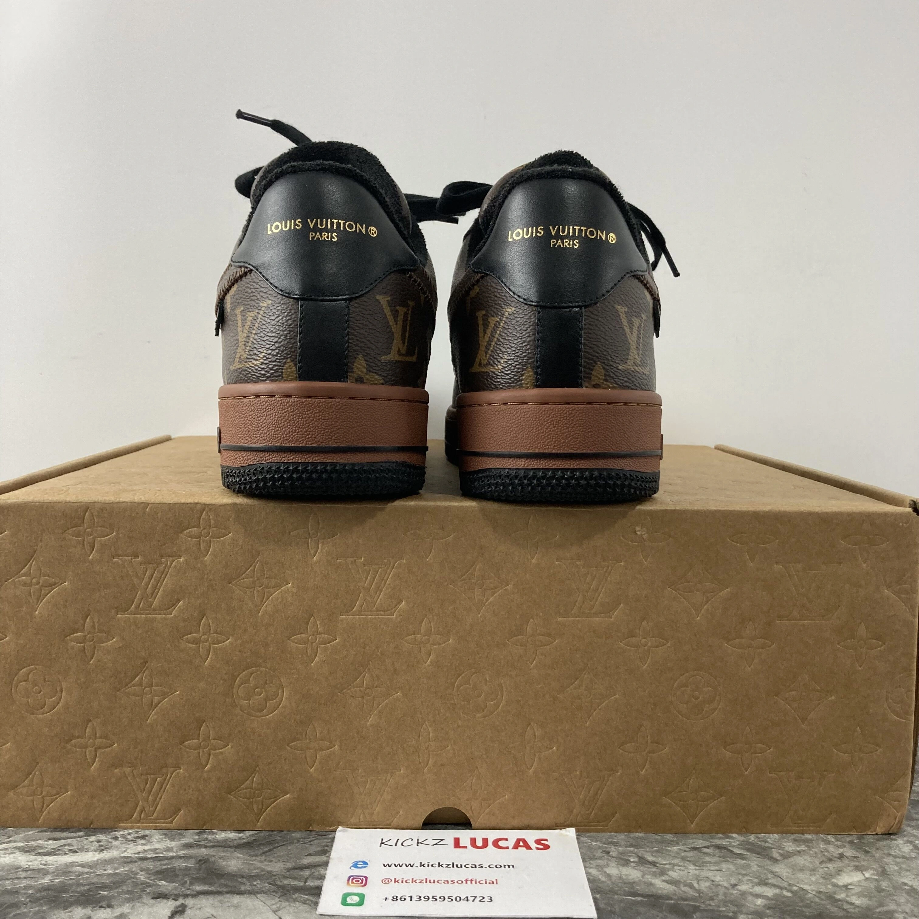 Air Force 1 X L*V brown & black BestValue 771