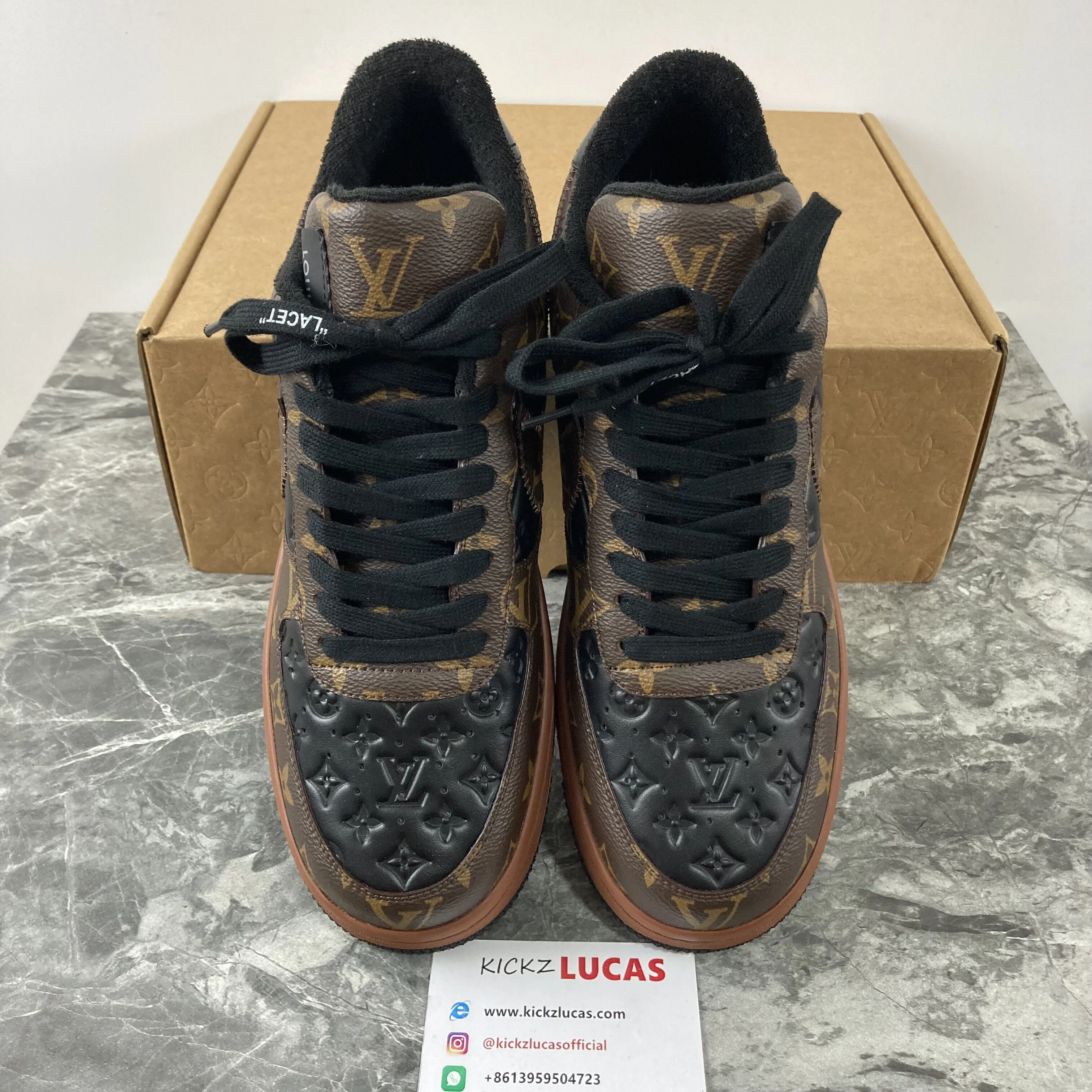Air Force 1 X L*V brown & black UrbanChic 4146