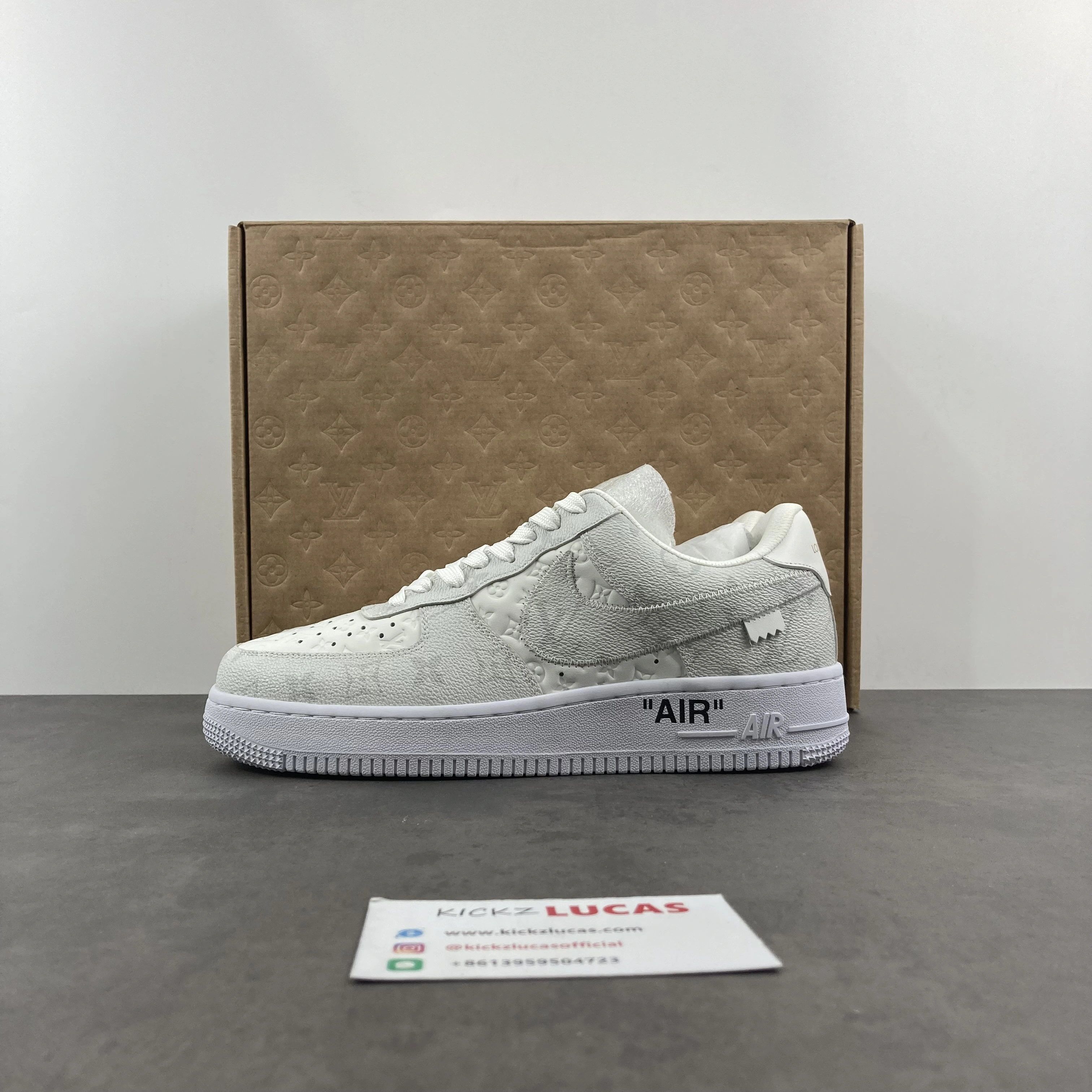 Resilient Air Force 1 X L*V grey white 770