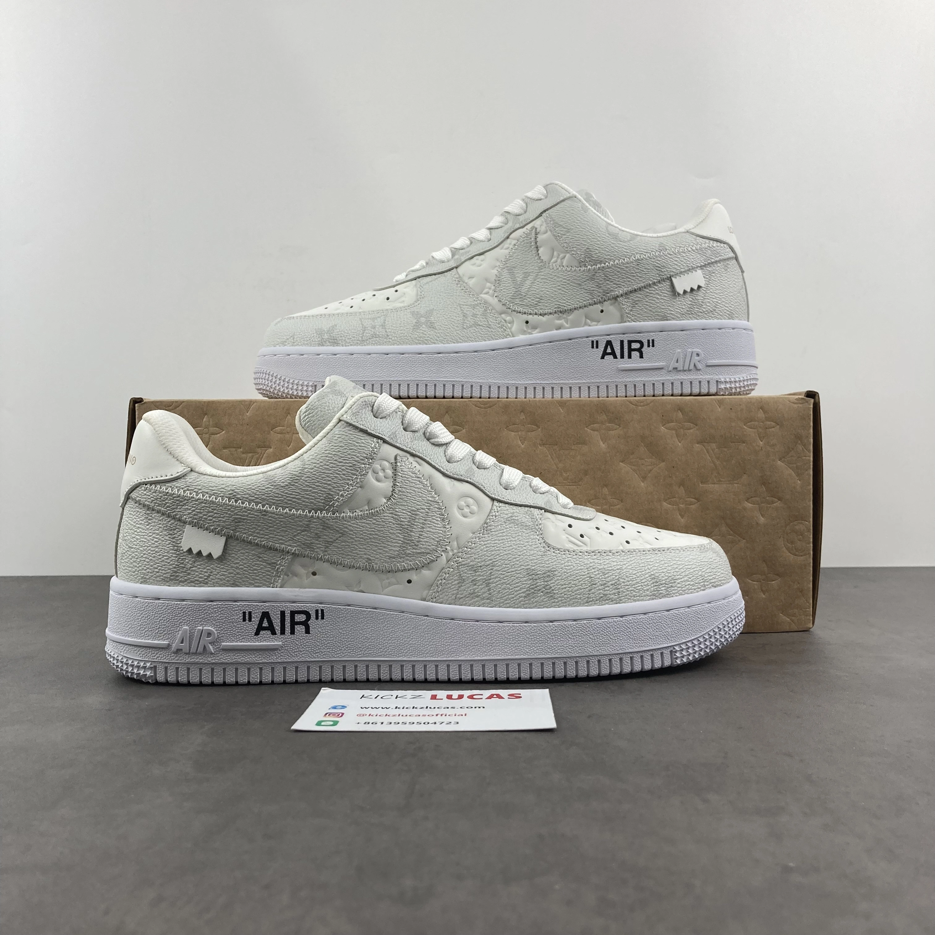 Resilient Air Force 1 X L*V grey white 770